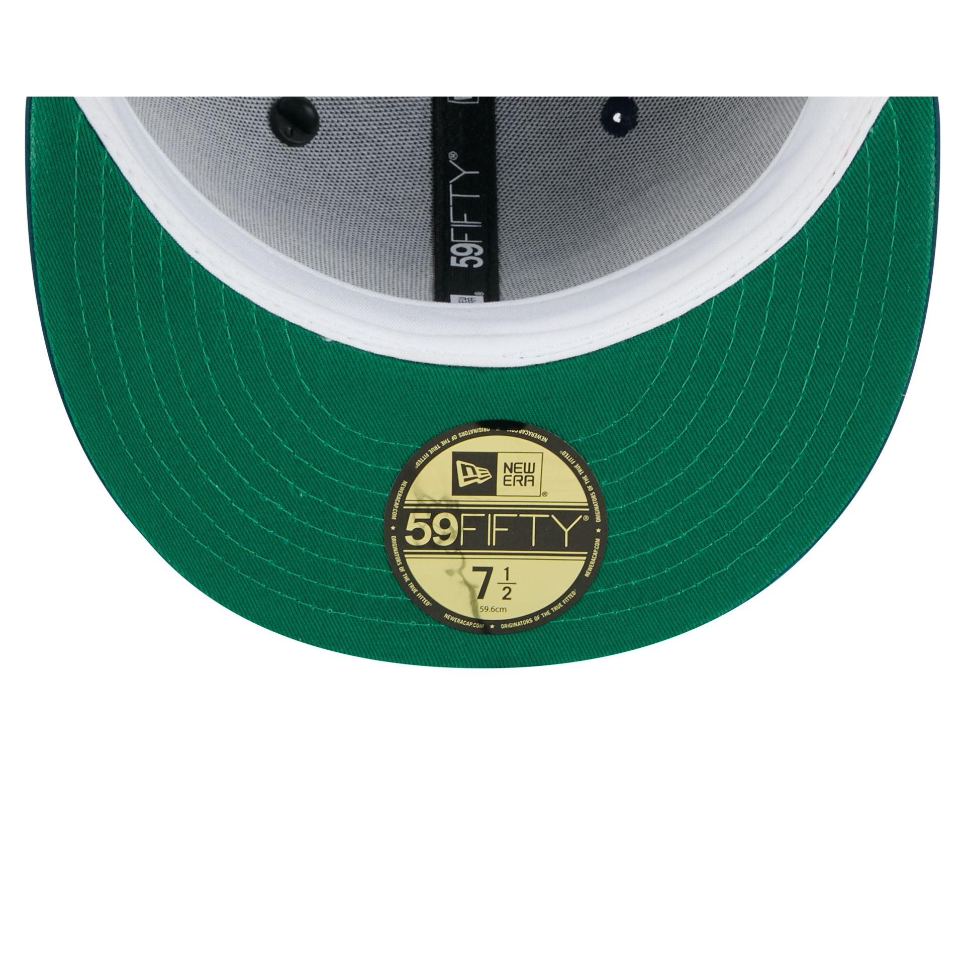 Seattle Mariners Spring Satin 59FIFTY Fitted Hat Male Product Image