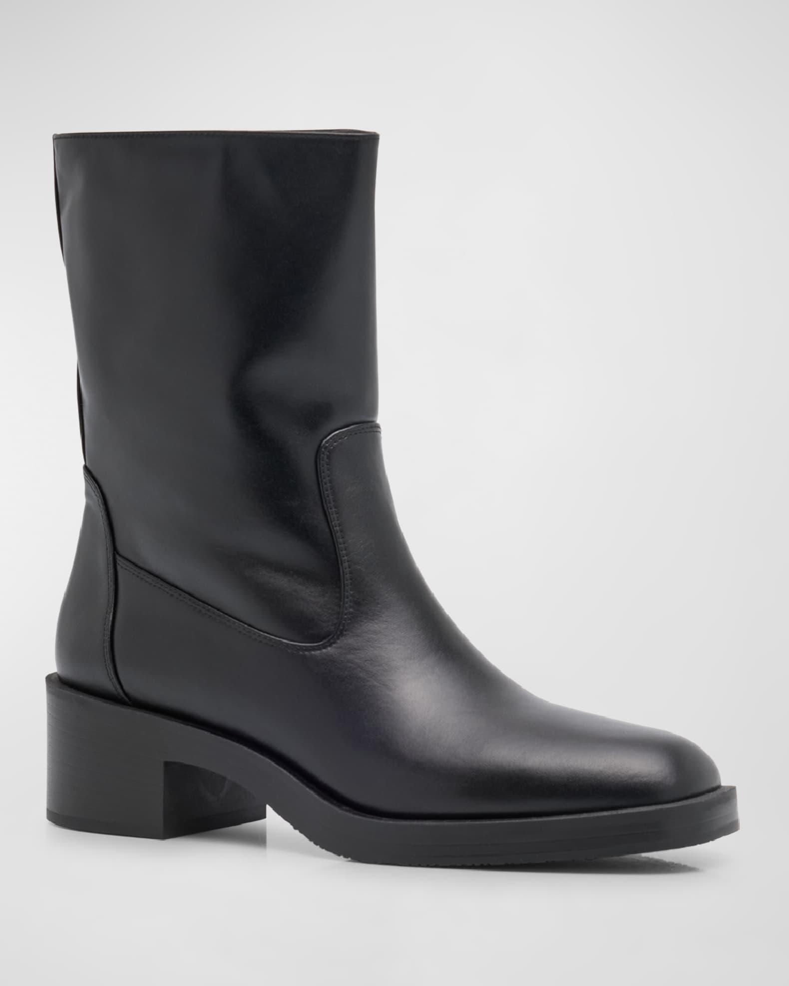 Kaia Calfskin Ankle Boots Product Image