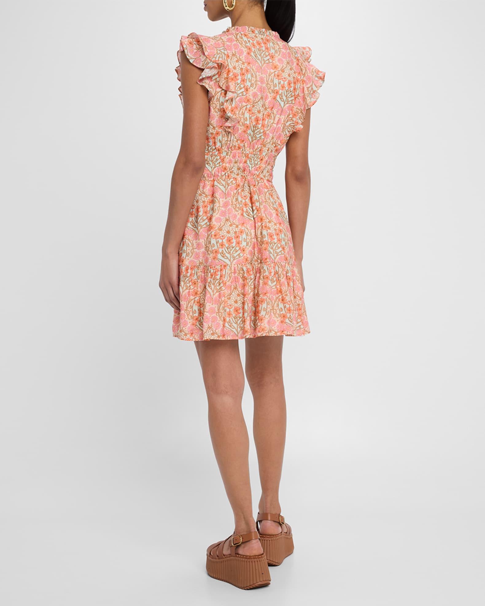 Muriel Floral Mini Dress Product Image