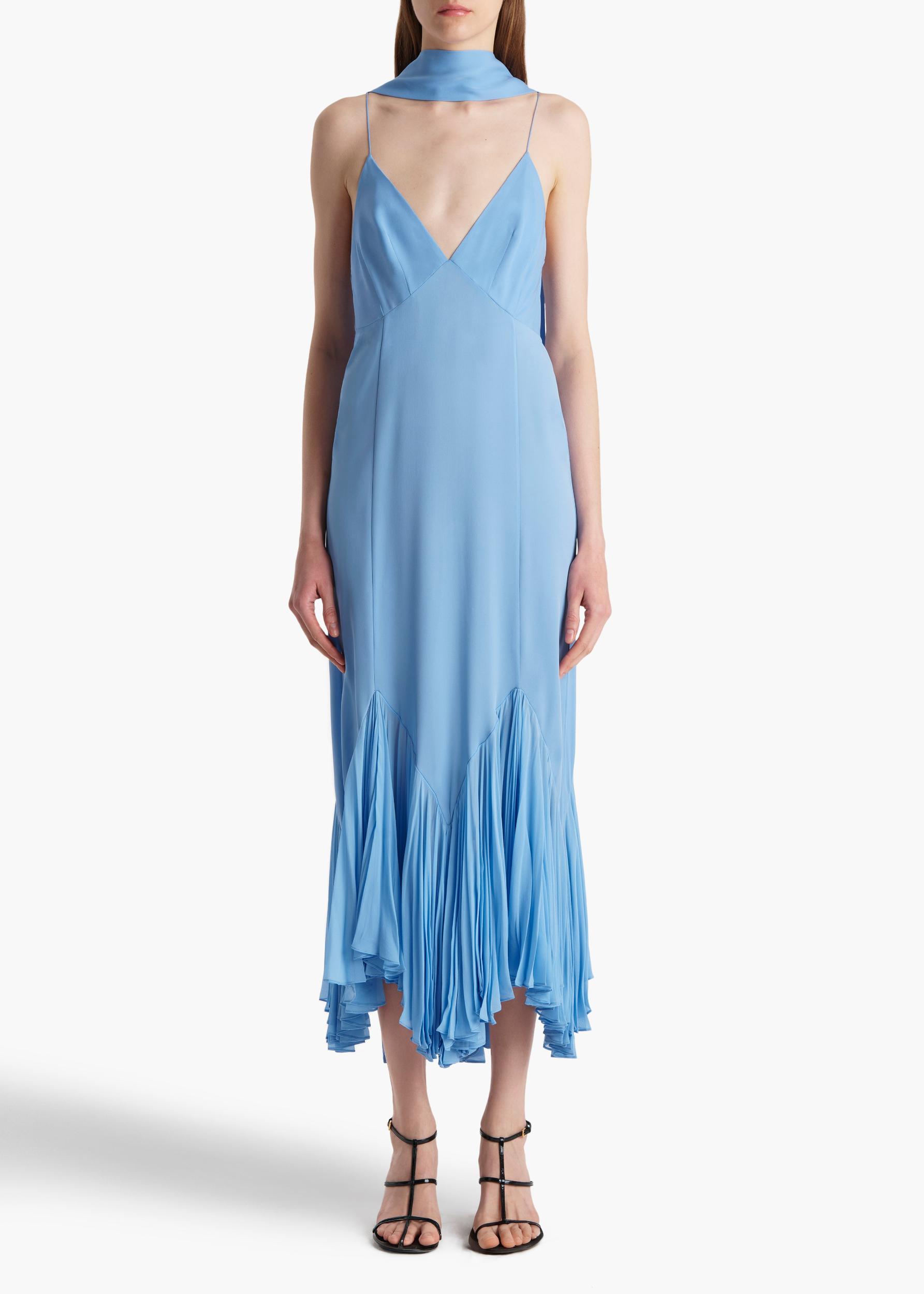 Candita Dress in Cornflower Blue Product Image