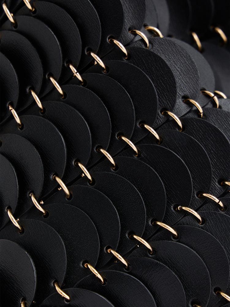 BLACK PACO LEATHER BAG Product Image