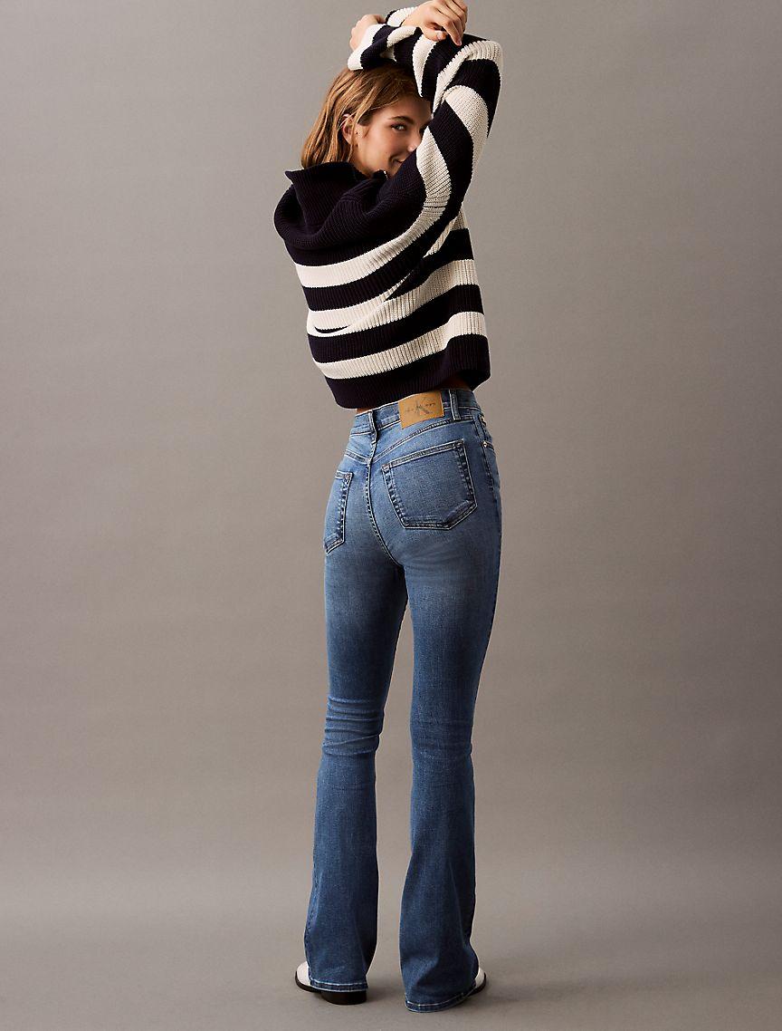 High Rise Flared Jeans Product Image