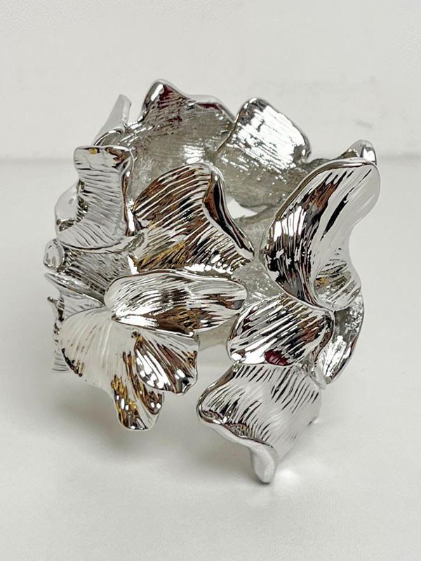 Geometric Pleated Solid Color Bracelet Accessories Product Image