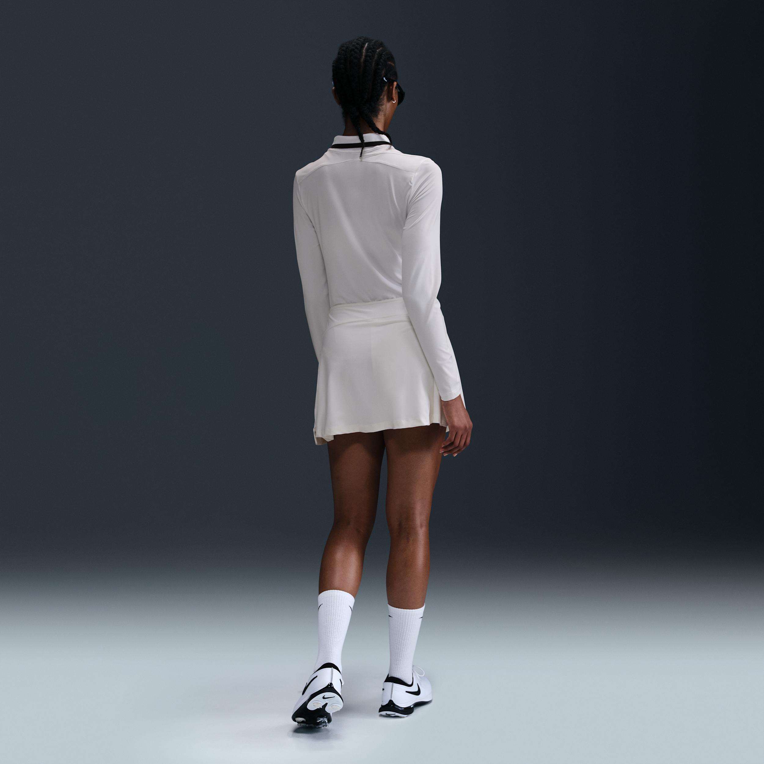 Nike Womens Tour Dri-FIT UV Protection Long-Sleeve Golf Polo | FZ6281-102 Product Image