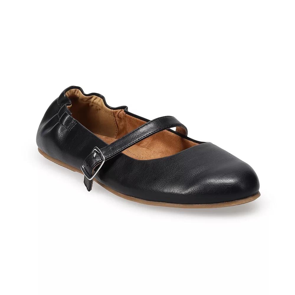 TOMS Lucy Women's Maryjane Flats, Size: 6, Black Product Image