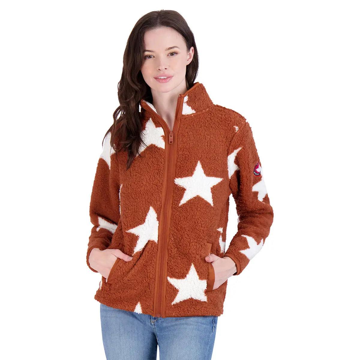 Canada Weather Gear Women's Logo Printed Cowl Neck Fleece Hoodie Female Product Image