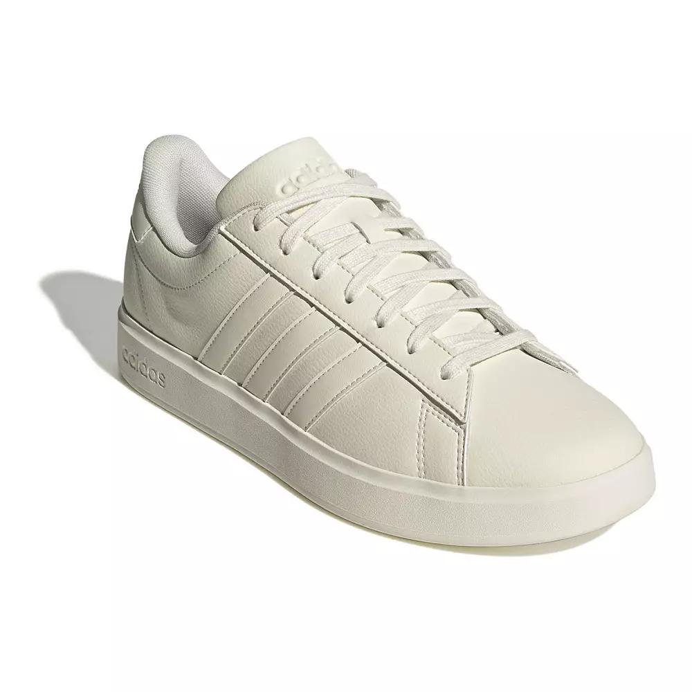 adidas Grand Court 2.0 Cloudfoam Men's Shoes, Size: 9, Off White Alumina Product Image