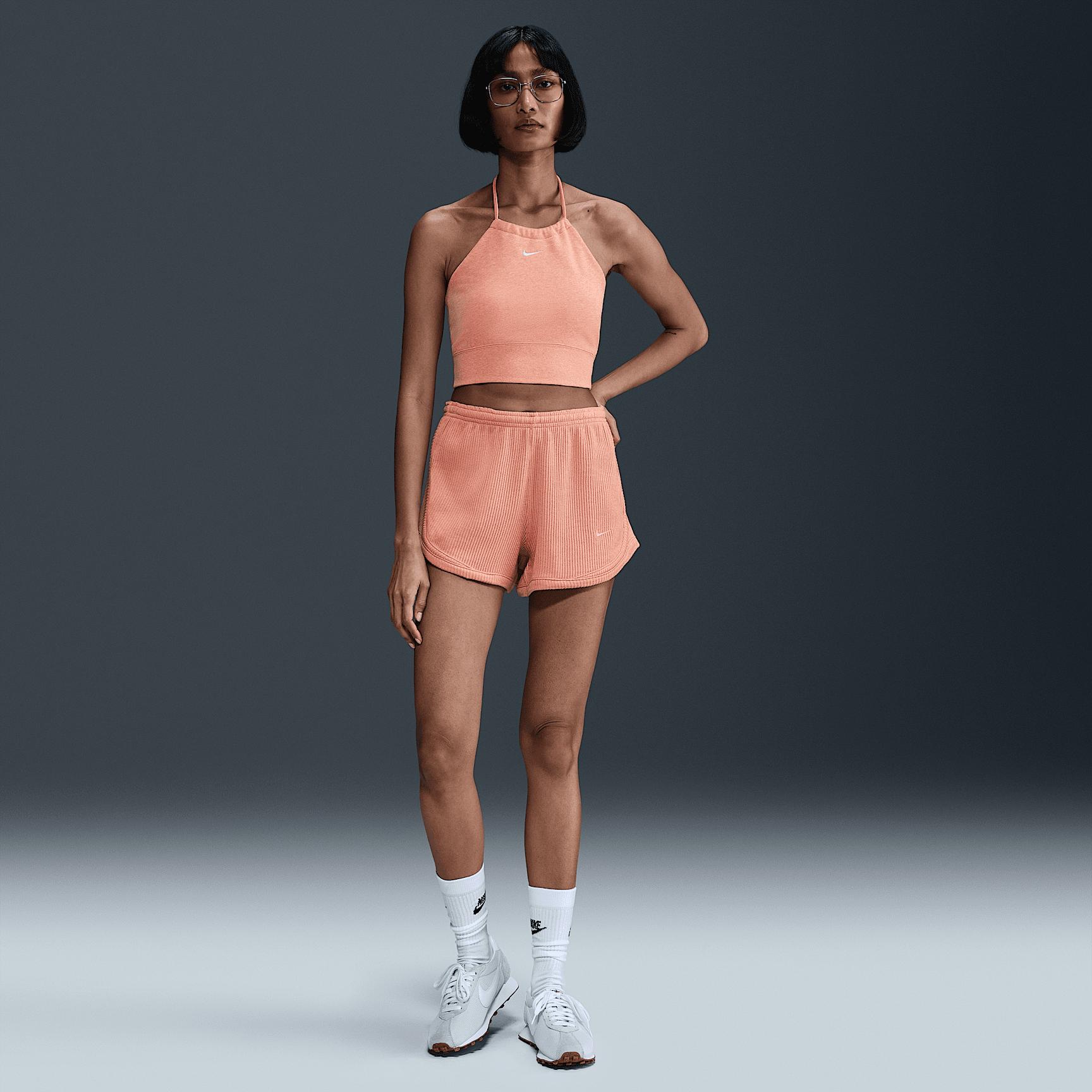 Women's Nike Sportswear Chill Terry Slim Cropped French Terry Halter Top Product Image
