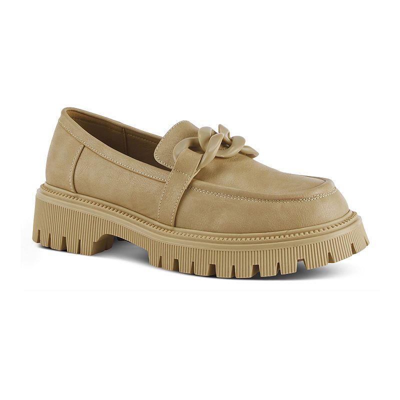 Patrizia Noir Women's Loafers, Size: 38, Beige Product Image