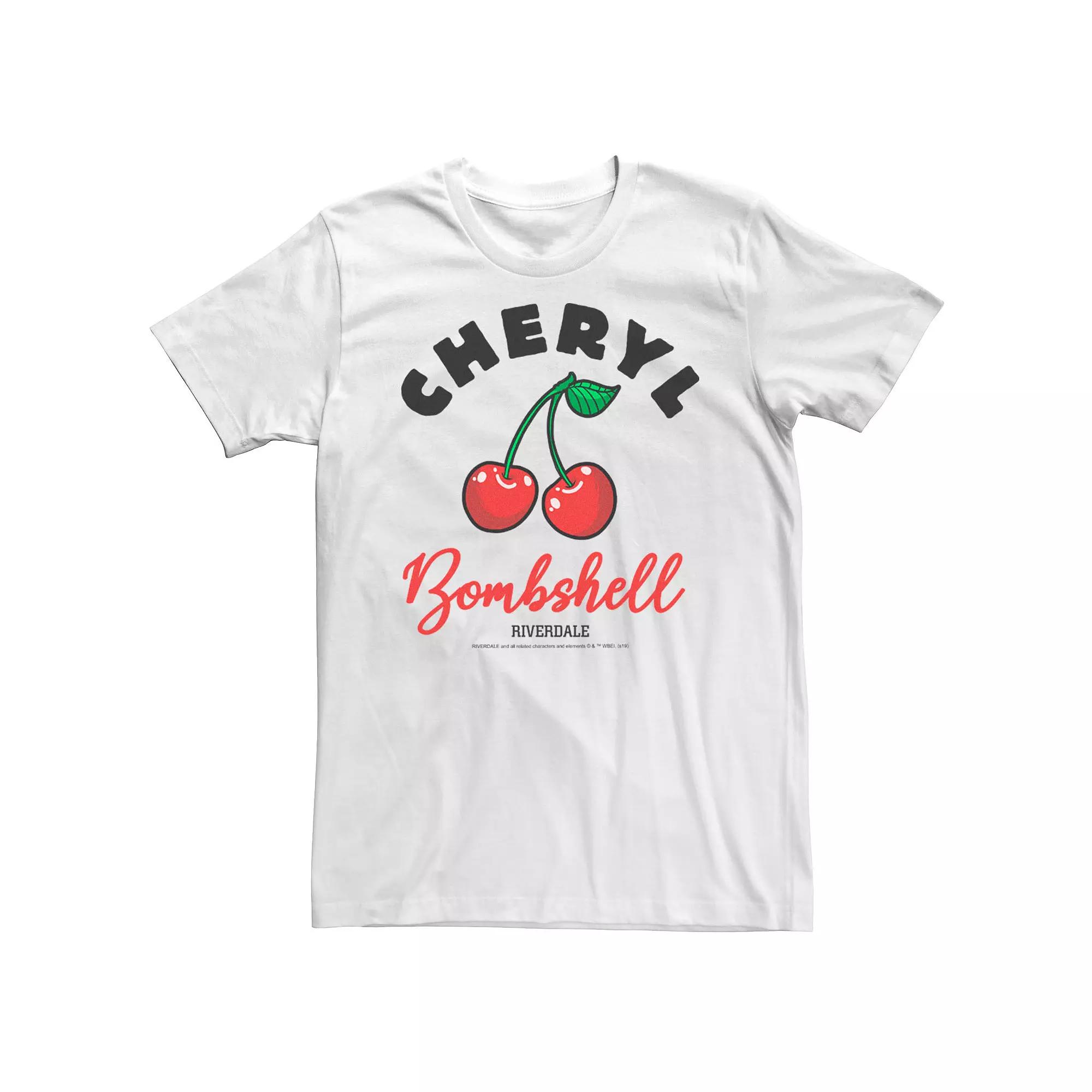 Men's Riverdale Cheryl Bombshell Cherry Logo Tee,  Product Image