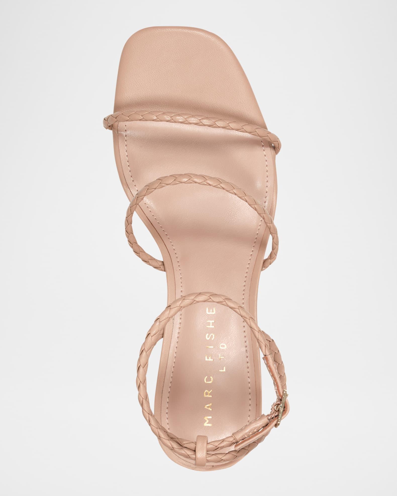 Beylee Braided Leather Sandals Product Image