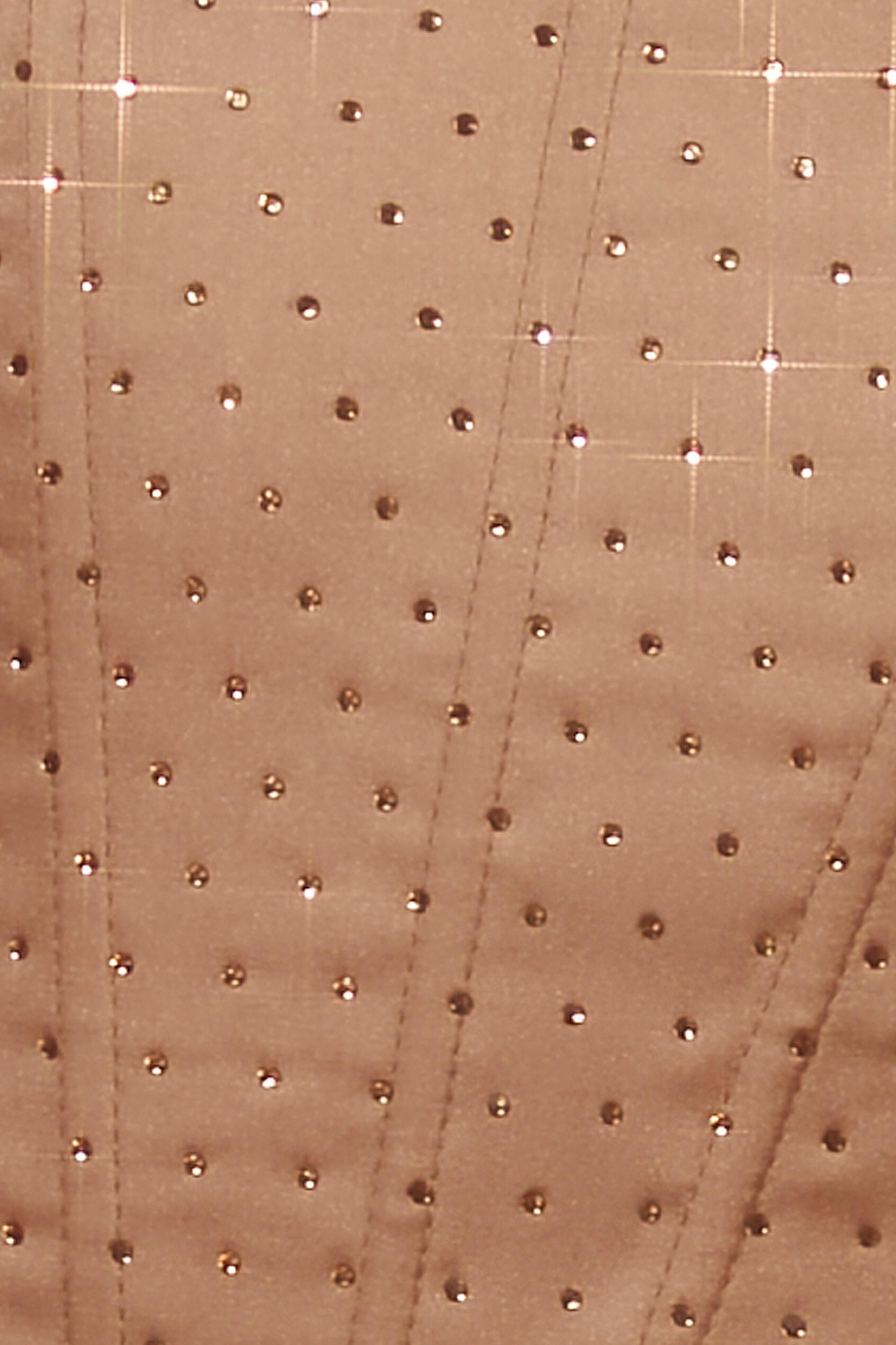 Corset Mini Dress in Beige Product Image