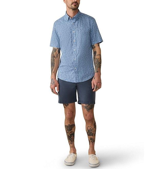 Faherty Movement Performance Short Sleeve Woven Shirt Product Image