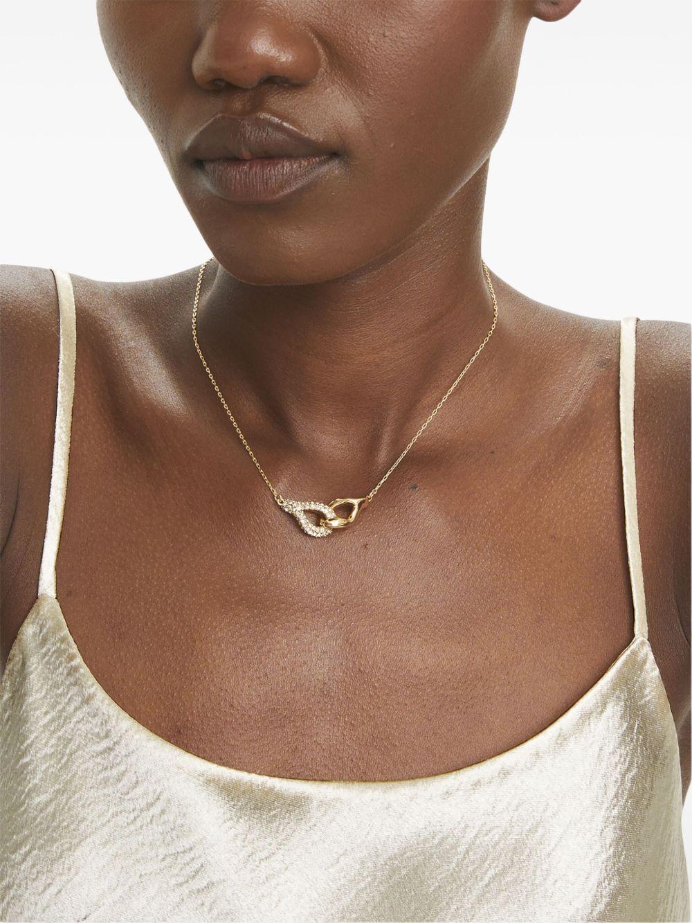 Interlocking Wishbone pendant necklace Product Image