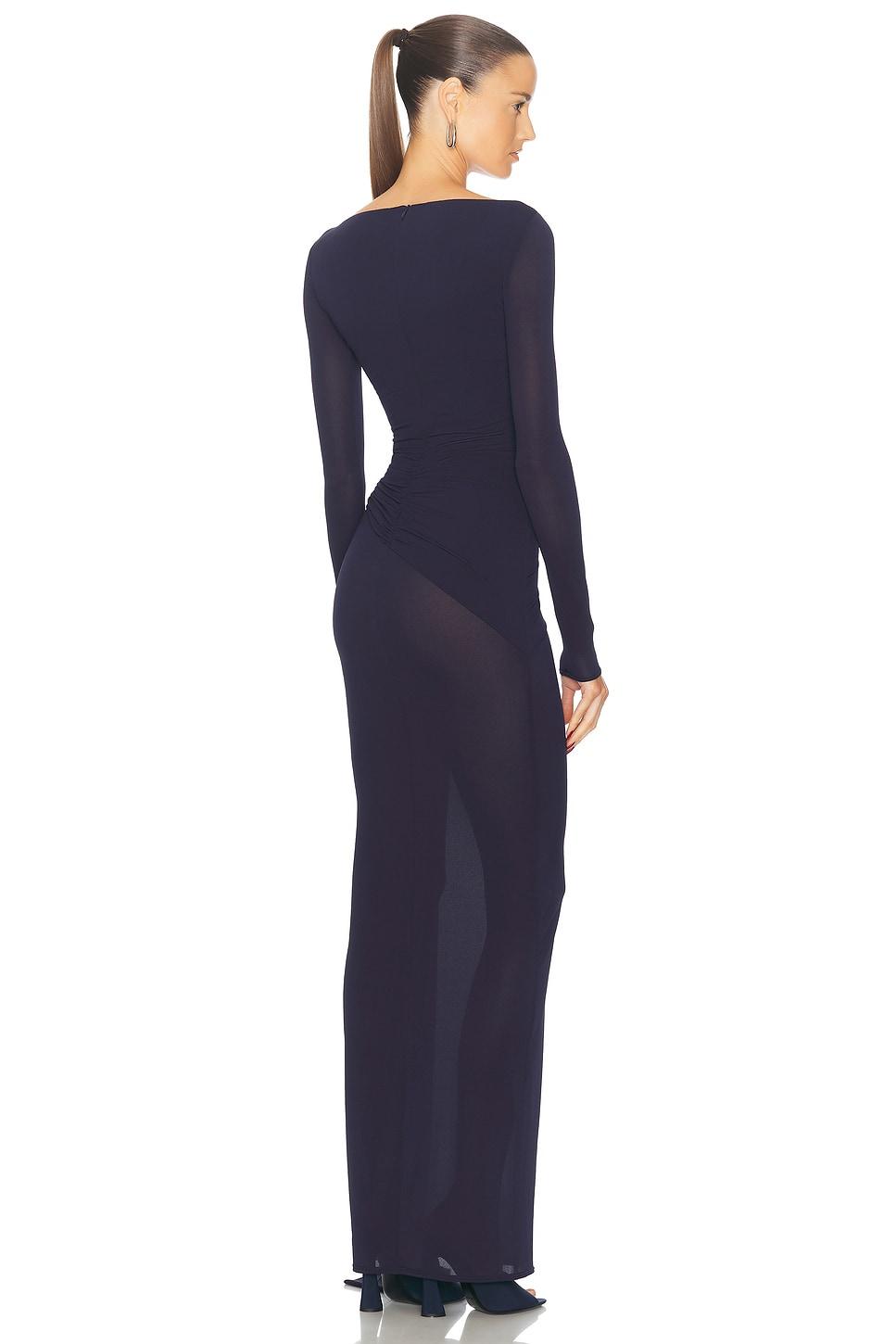 Gathered Jersey Maxi Dress Product Image