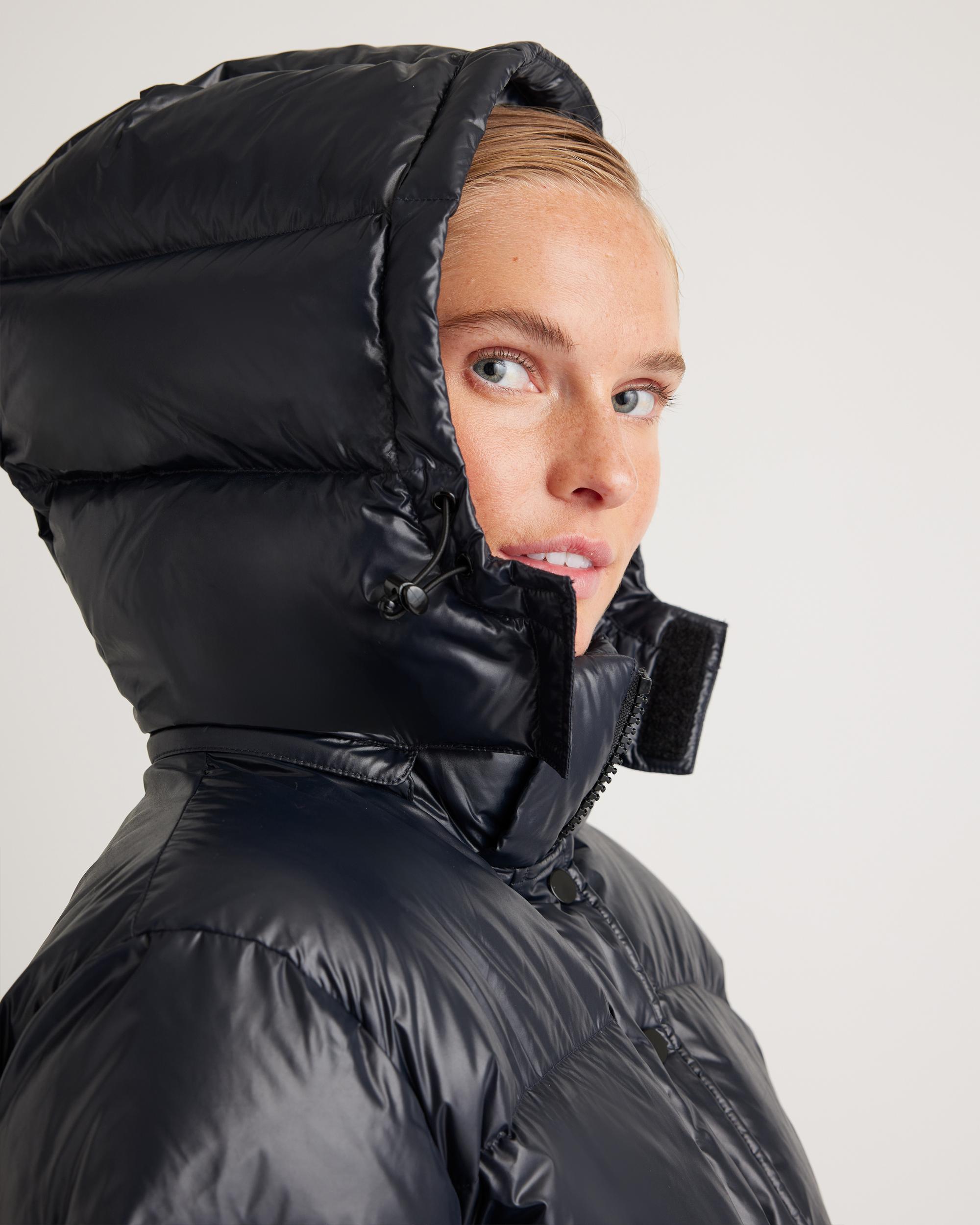 Quince | Women's Responsible Down Cropped Puffer Jacket Size XL, Recycled Polyester Product Image