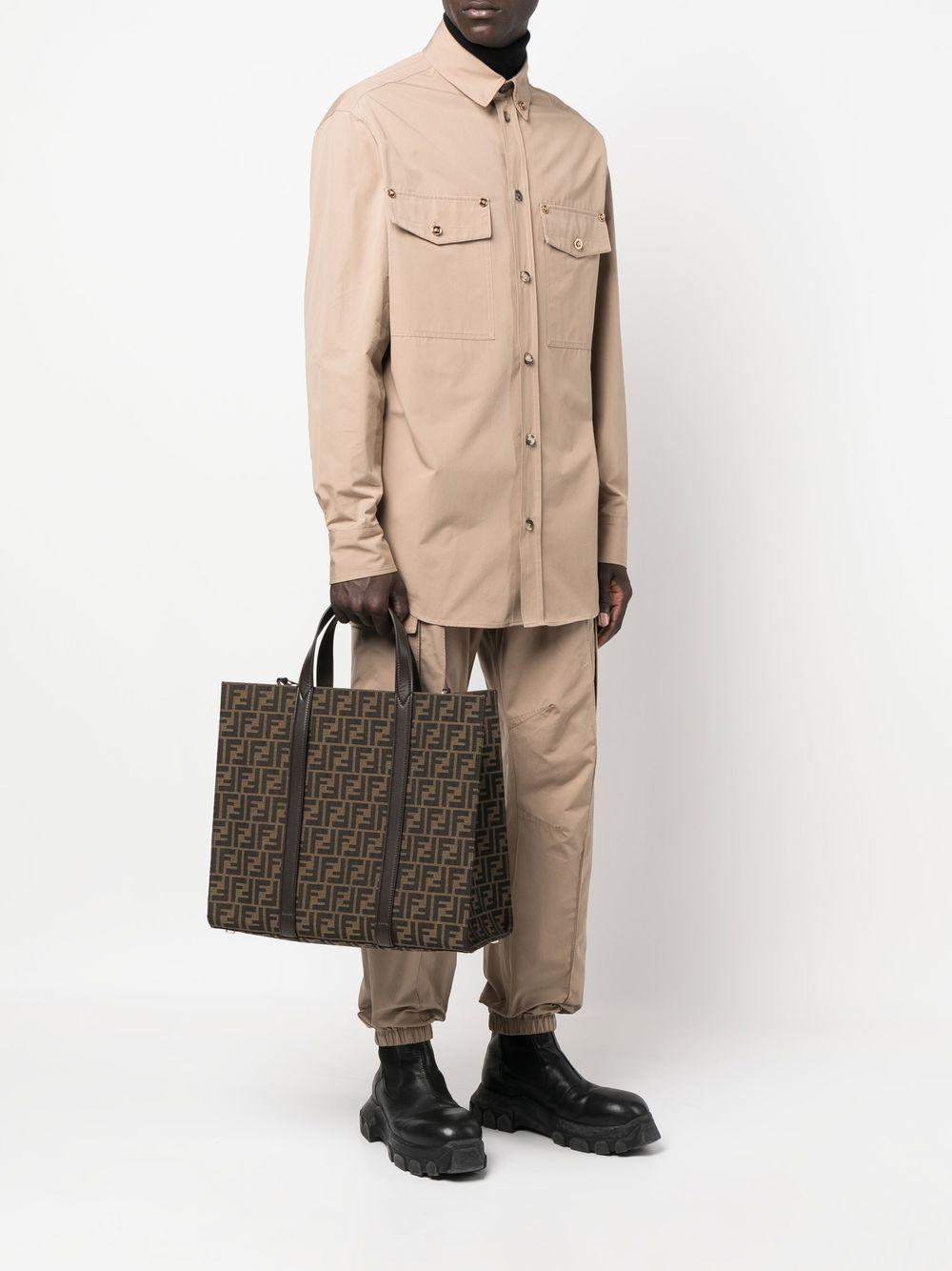 FF jacquard-motif tote bag Product Image