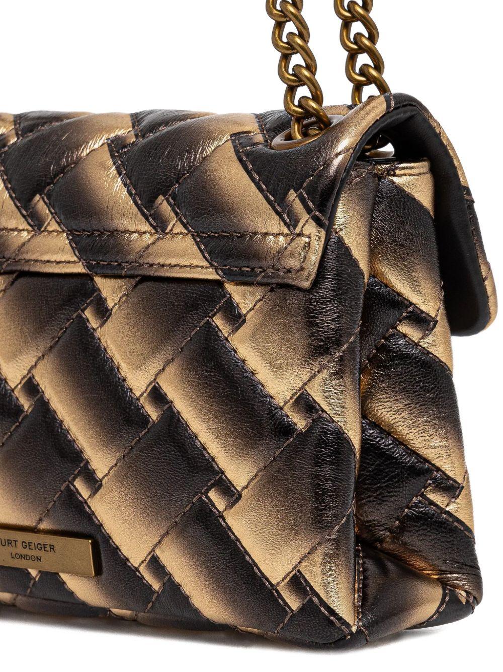 Kensington woven metallic shoulder bag Product Image