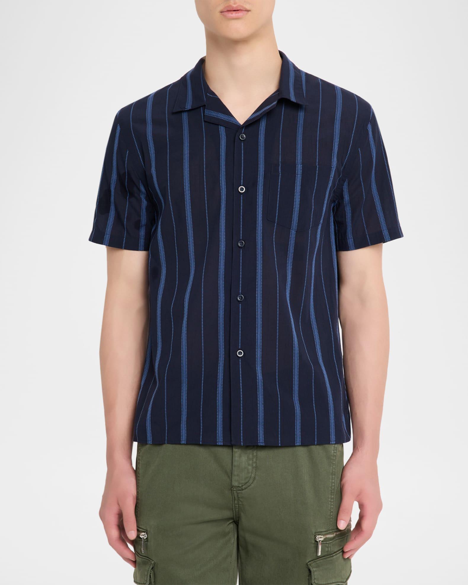 Men's Deck Stripe Camp Shirt Product Image
