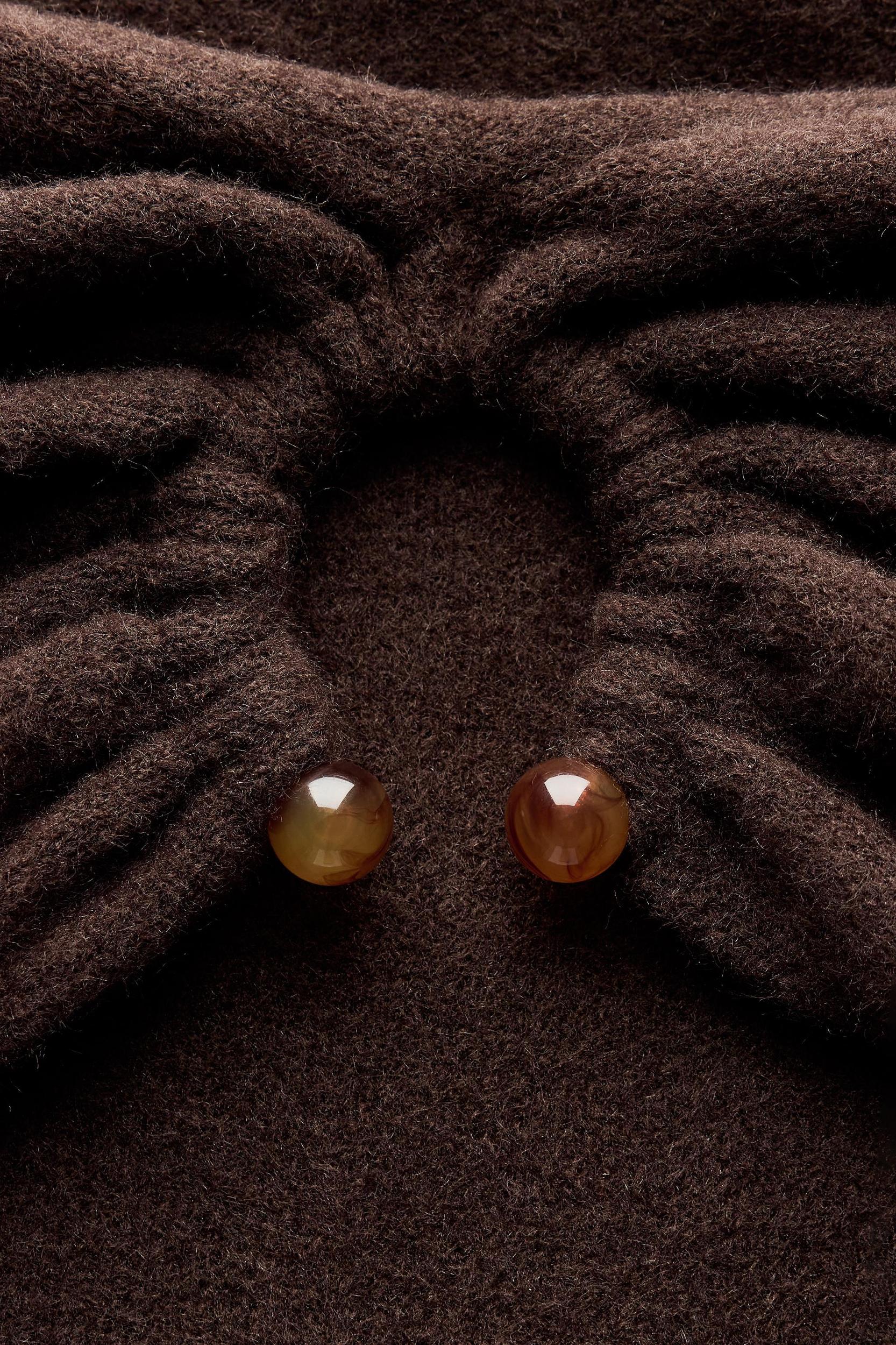 OFF THE SHOULDER KNIT SWEATER Product Image