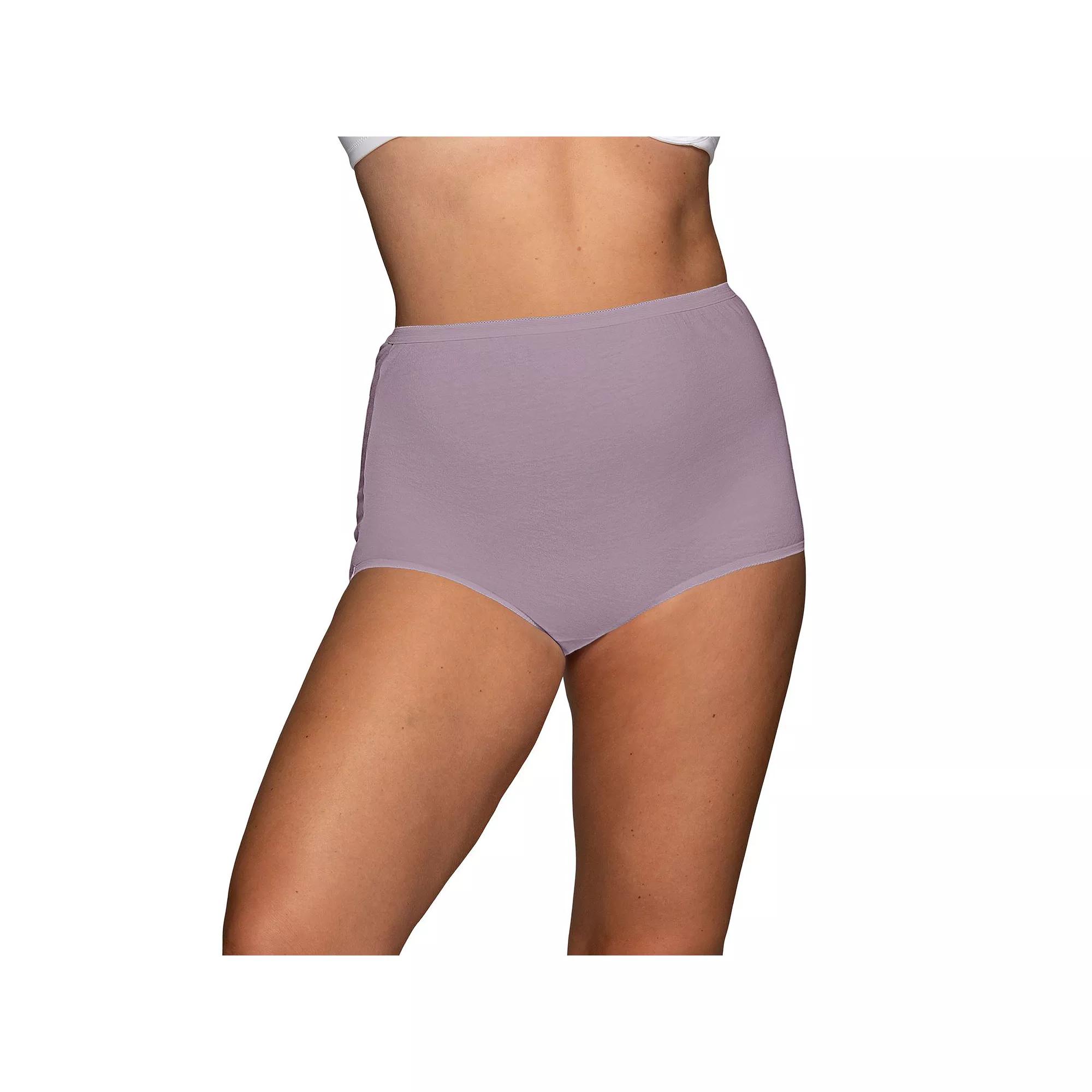 Vanity Fair Lingerie® Perfectly Yours Ravissant Tailored Cotton Brief 15318, Women's, Soft Purple Product Image