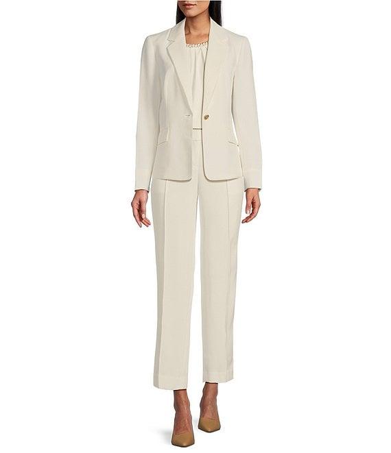 Kasper Fly Front Slim Pants Product Image