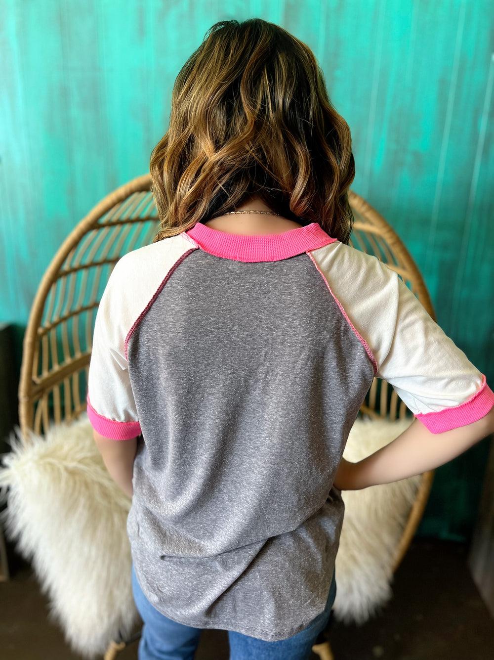 Day to Day Color Block Top- 2 colors* Product Image