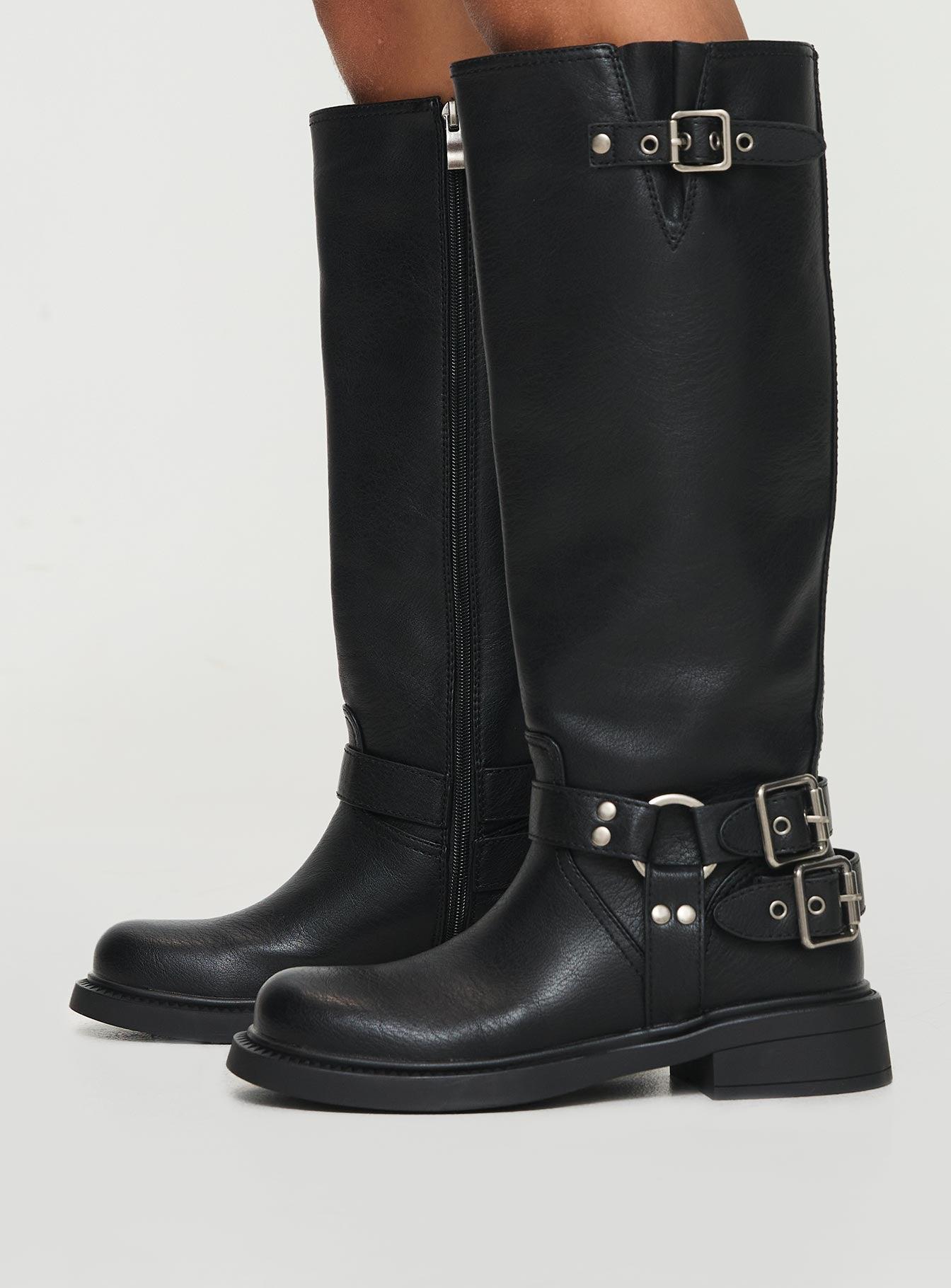 Billini Kaylen Riding Boots Black Product Image