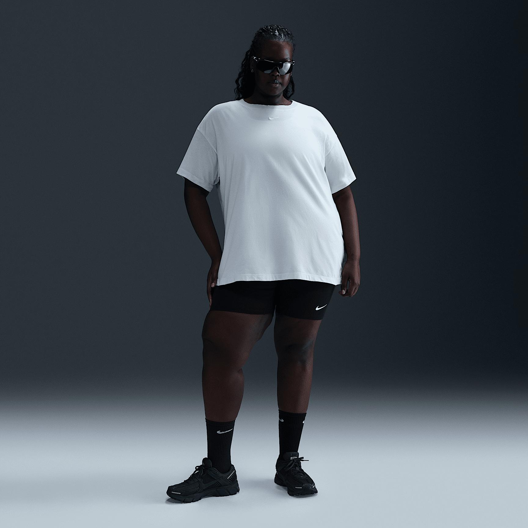 Womens Nike Sportswear Essential T-Shirt (Plus Size) | FJ2739-423 Product Image