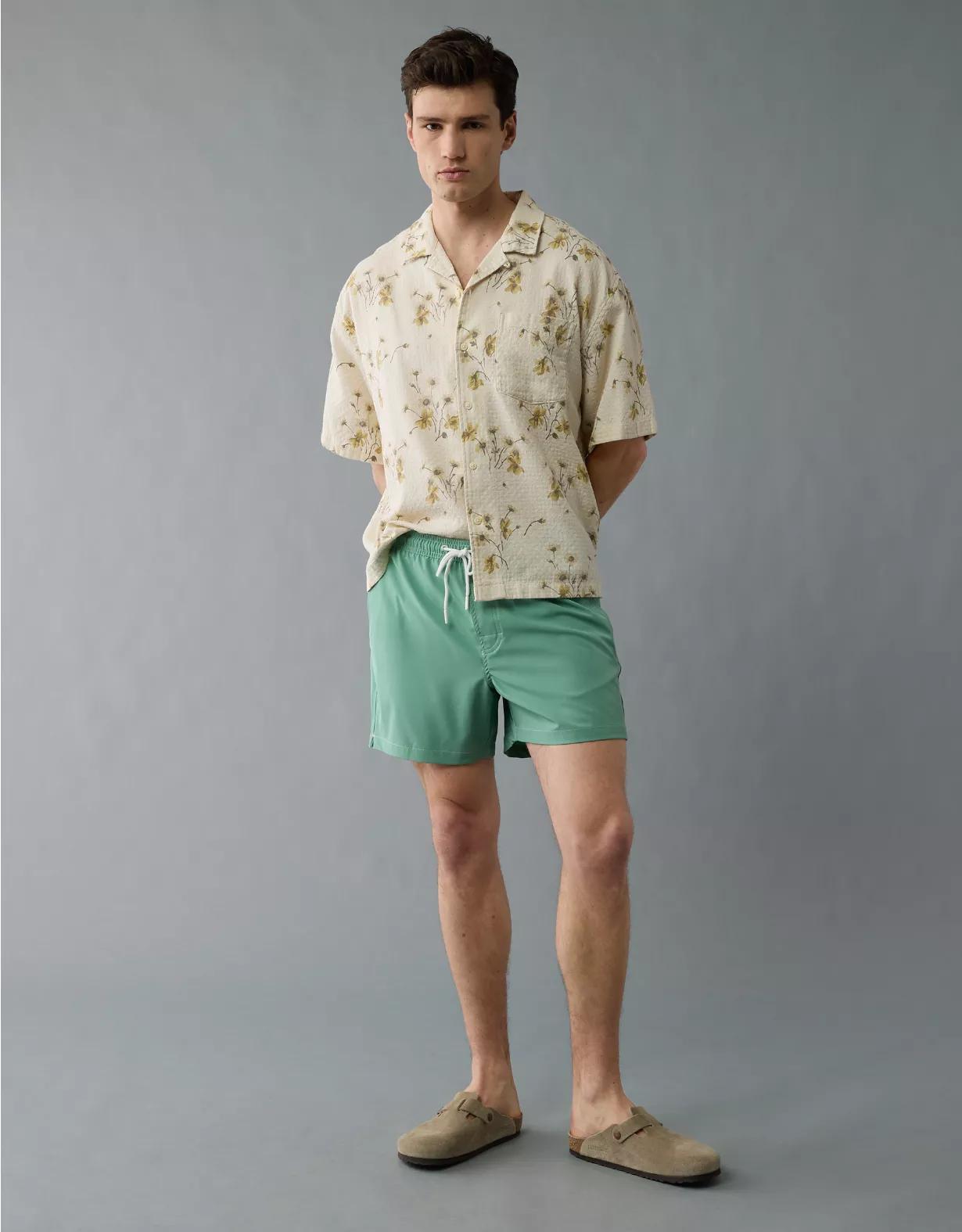 AE Men's 5" Flex Swim Trunk Product Image