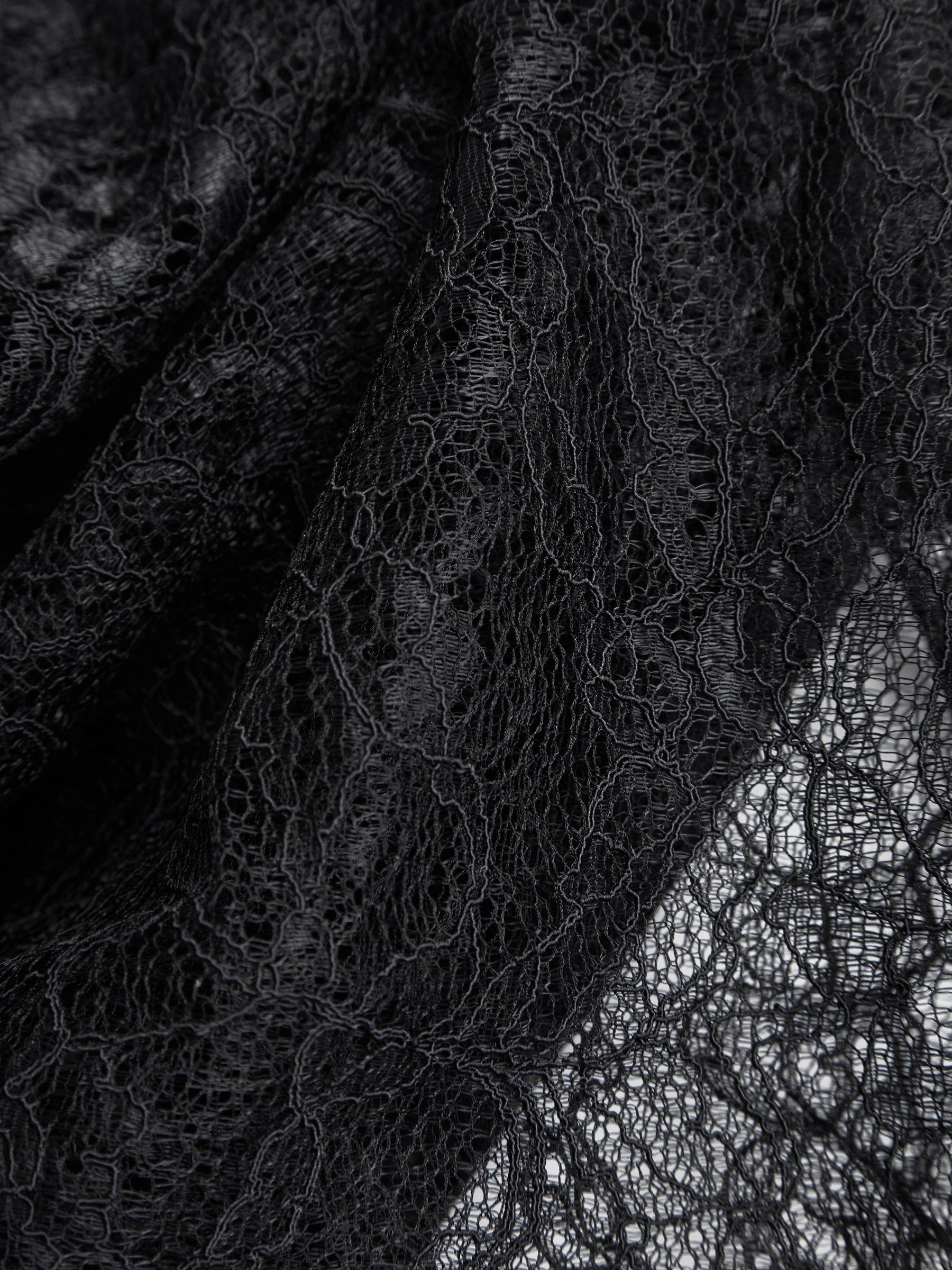 Anna Quan Lace Maxi Dress in Black Product Image