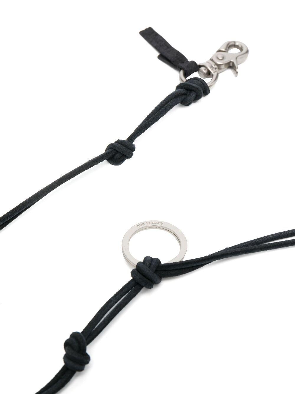 Ladon leather keyring Product Image