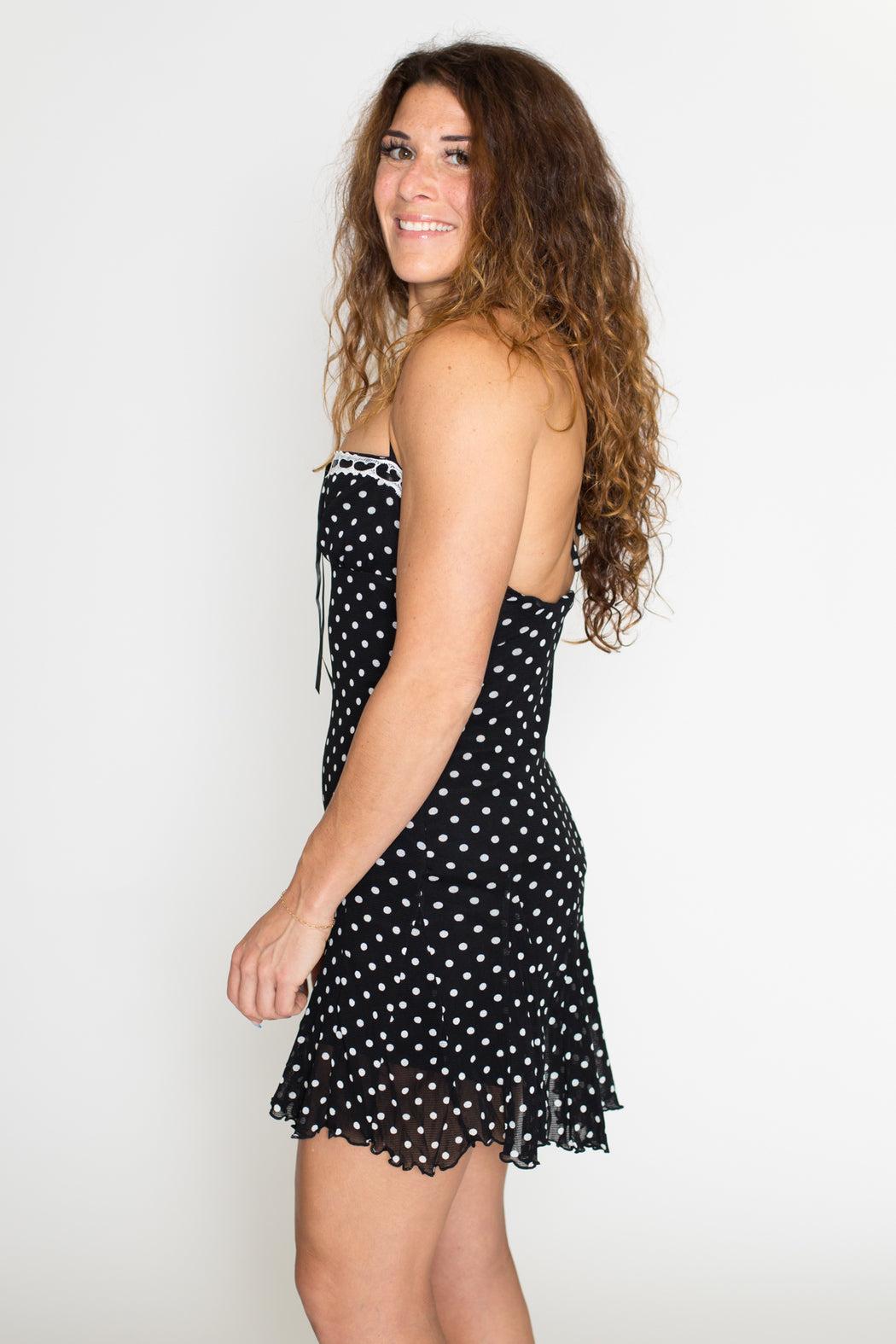 Polkadot Mini Dress Product Image