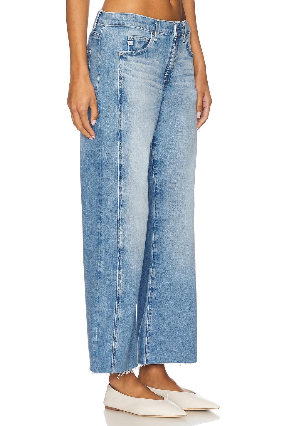 Saige Wide Leg Crop AG Jeans Product Image