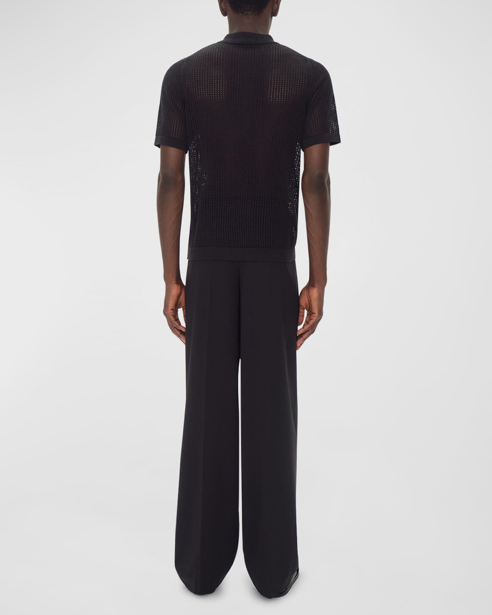 Mens Jeremiah Short-Sleeve Mesh Polo Shirt Product Image