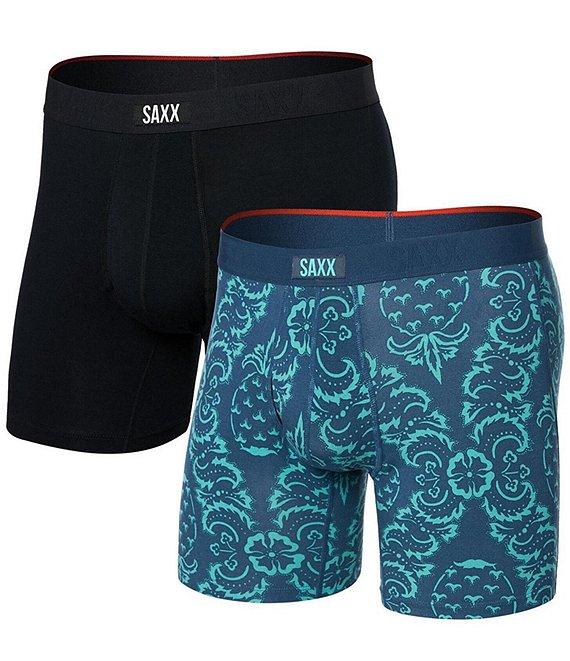 SAXX Vibe Xtra Solid/Whole Lot Of Love 6#double; Boxer Briefs 2-Pack Product Image
