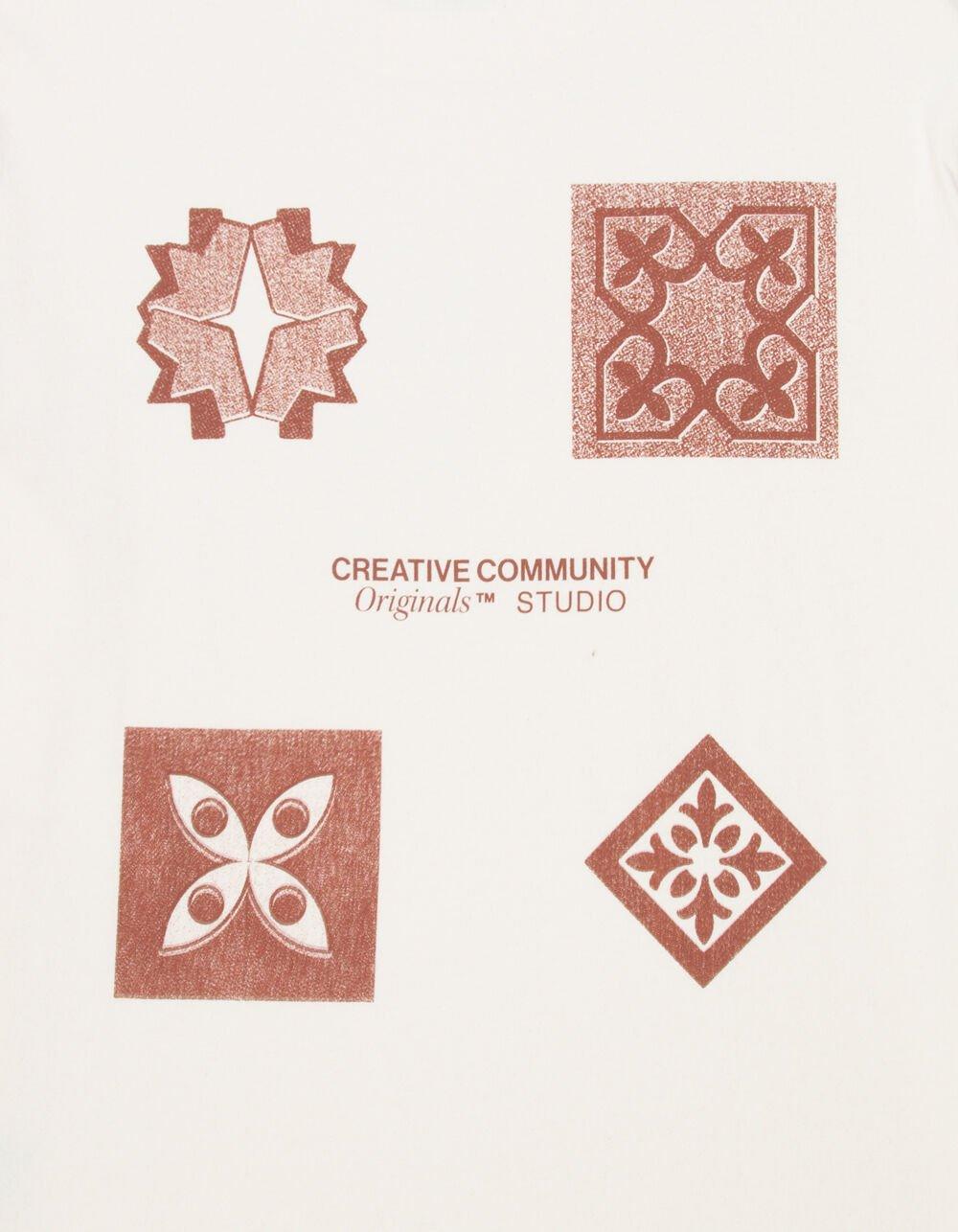 JACK & JONES Noho Mono Mens Tee - BUTTER CREAM Product Image