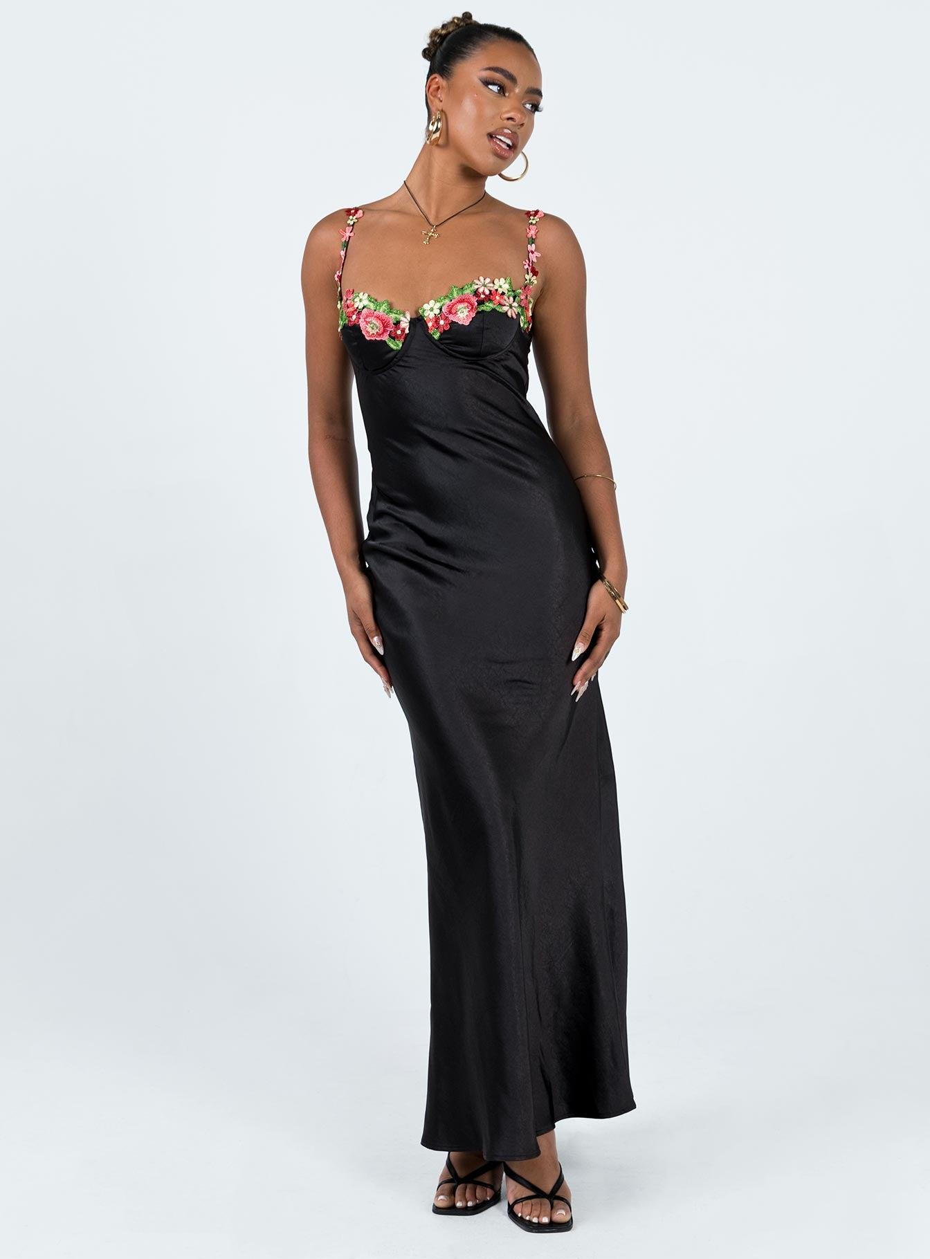 Kenzie Maxi Dress Black Product Image