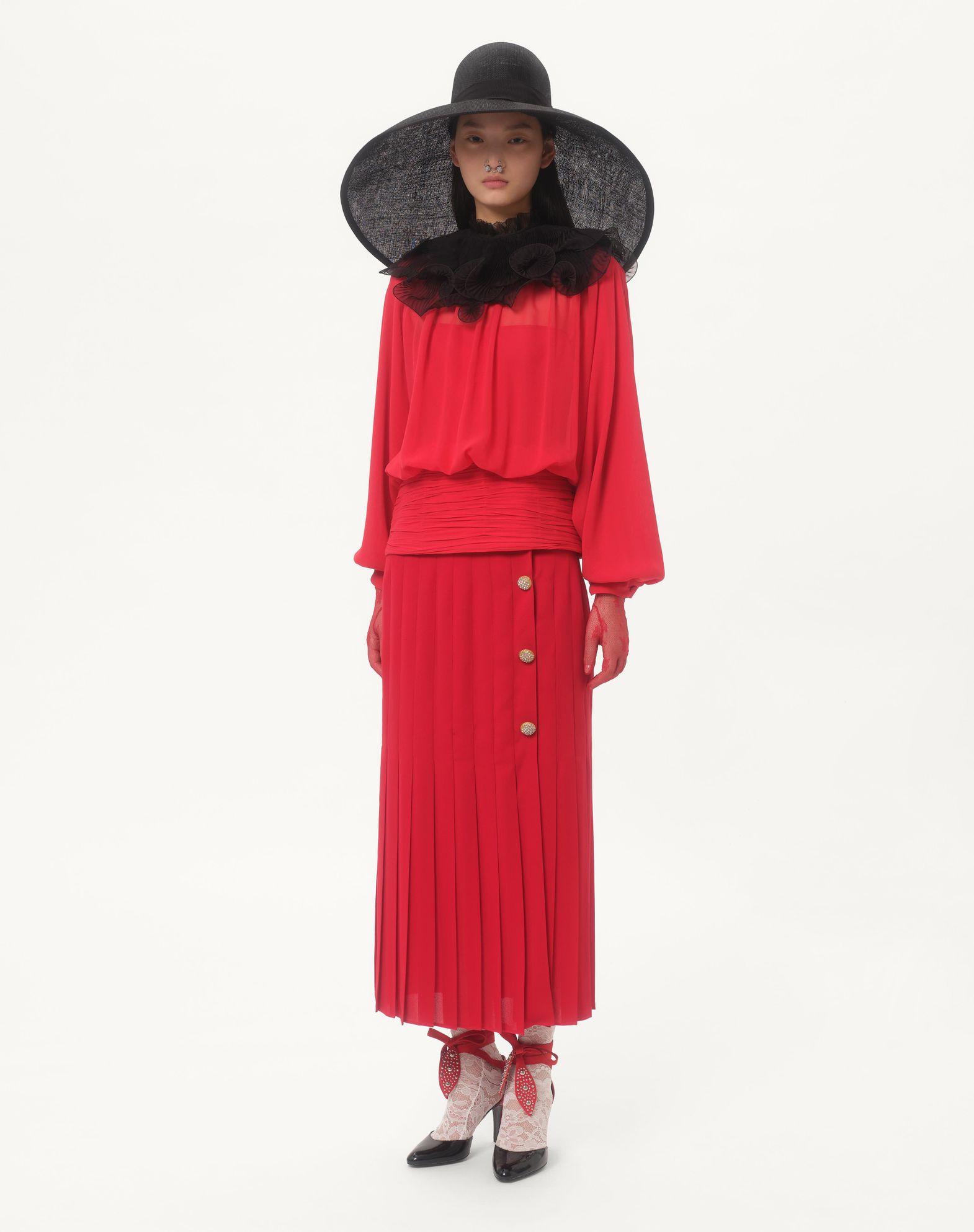 Georgette Midi Skirt  Product Image