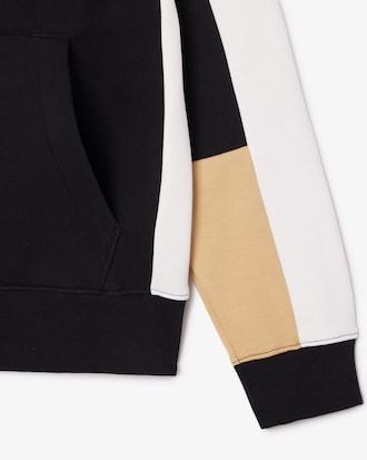 Men's Zip-Up Colorblock Hoodie Product Image