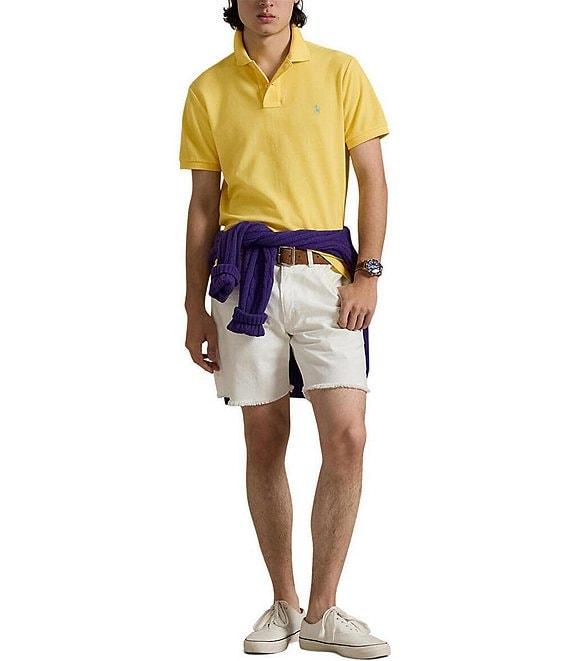 Polo Ralph Lauren Classic Fit Solid Cotton Mesh Polo Shirt Product Image
