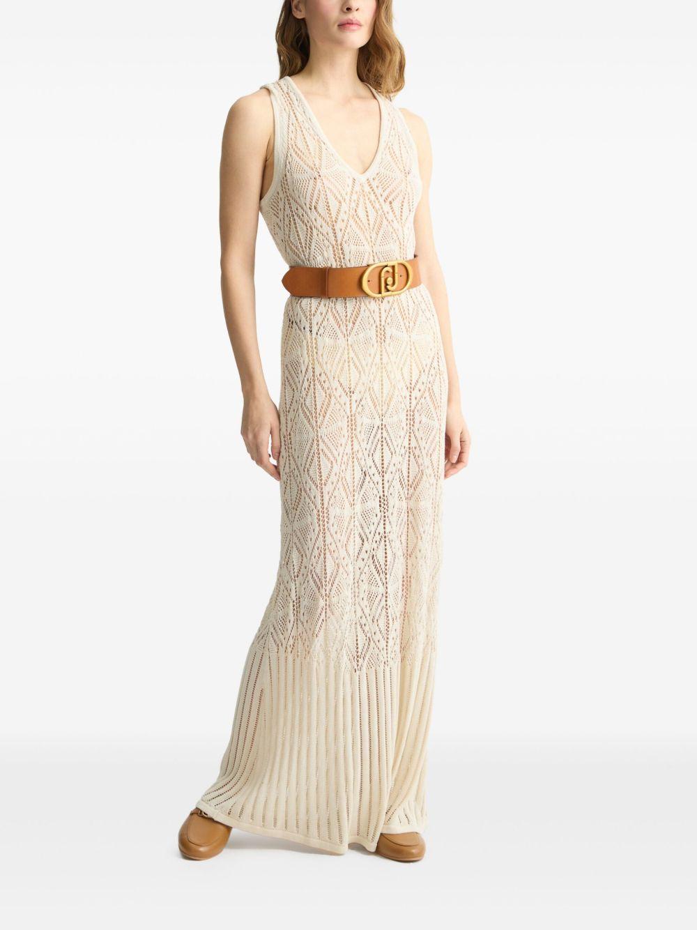 crochet-knit dress Product Image