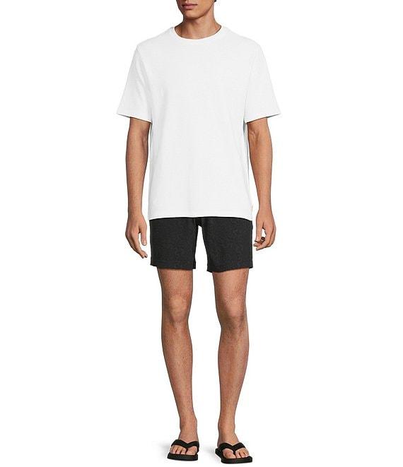 Rowm Big & Tall Flat Front Solid Terry 7#double; Inseam Shorts Product Image