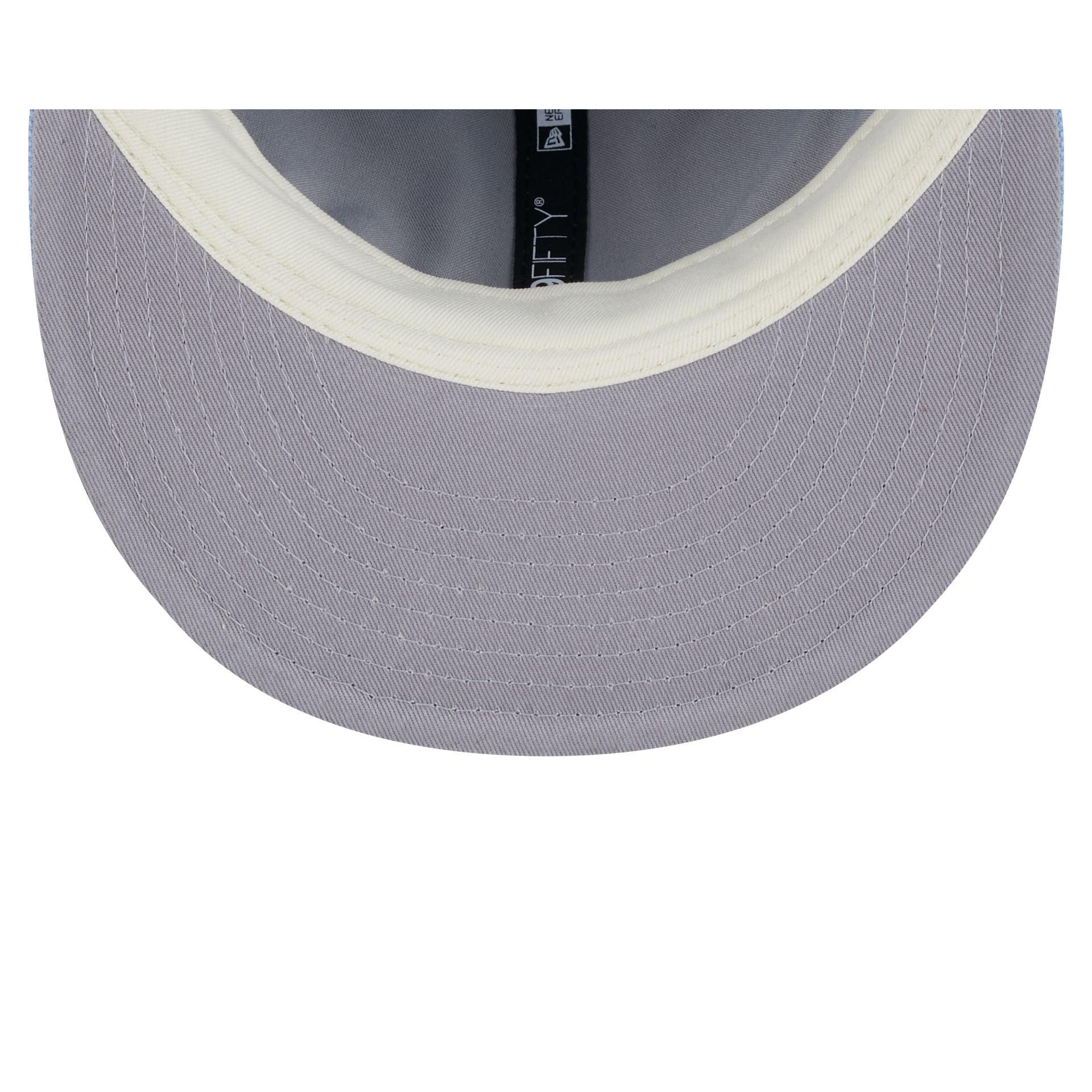 Oilers Cotton Canvas Retro Crown 9FIFTY Adjustable Hat Male Product Image