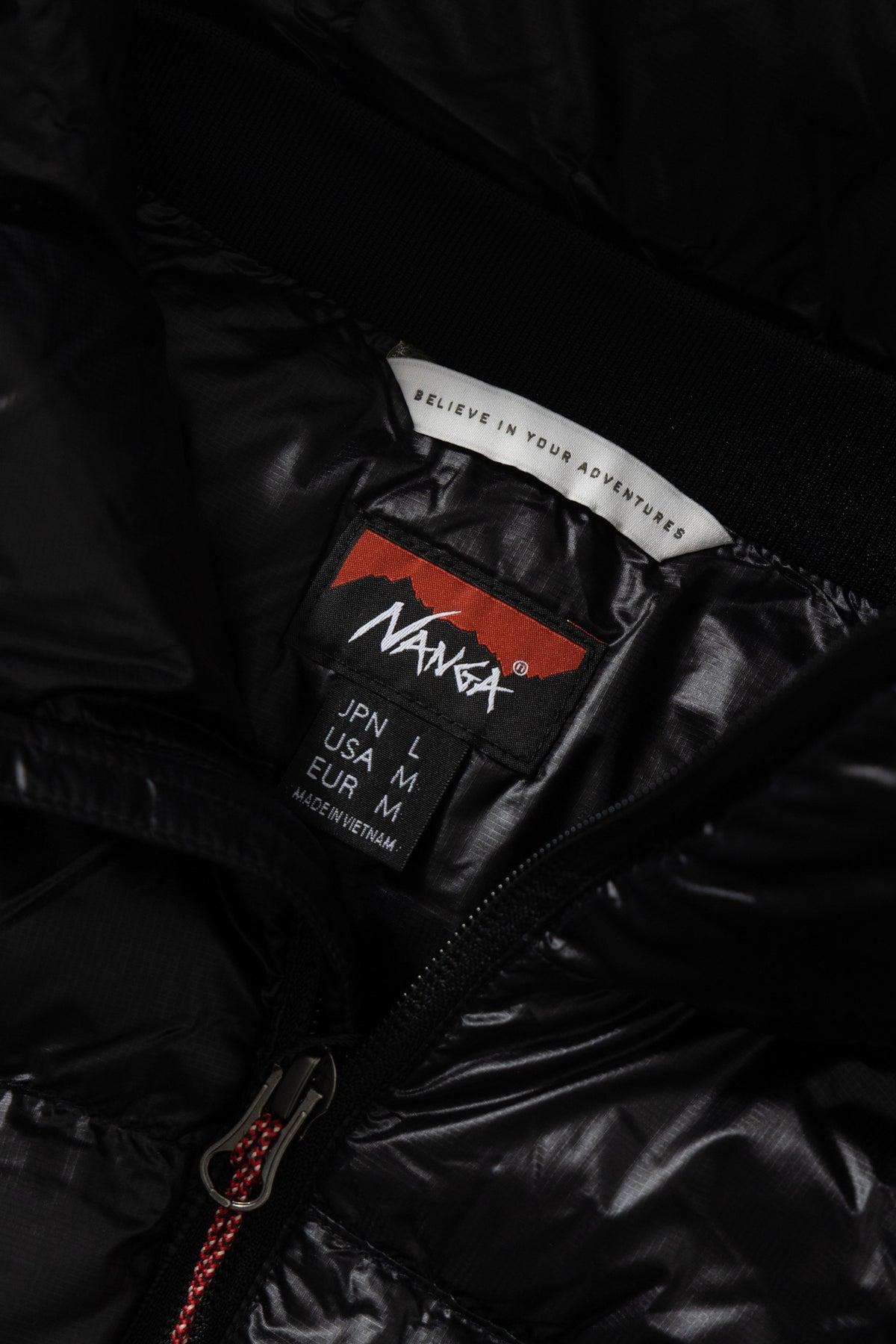 Nanga - Mountain Lodge Down Hoodie Jacket - Black Product Image