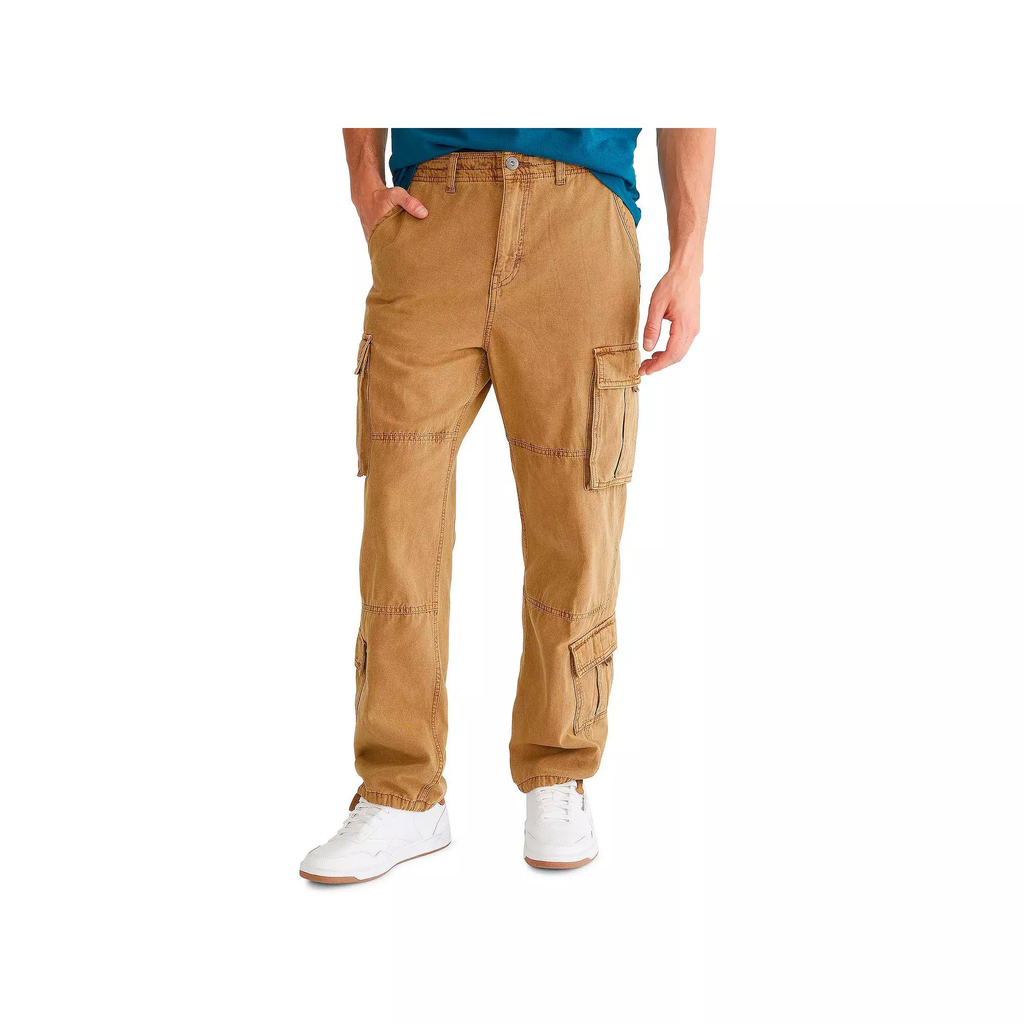 Men's Aeropostale Baggy Cargo Pants, Size: XL, Ermine Product Image