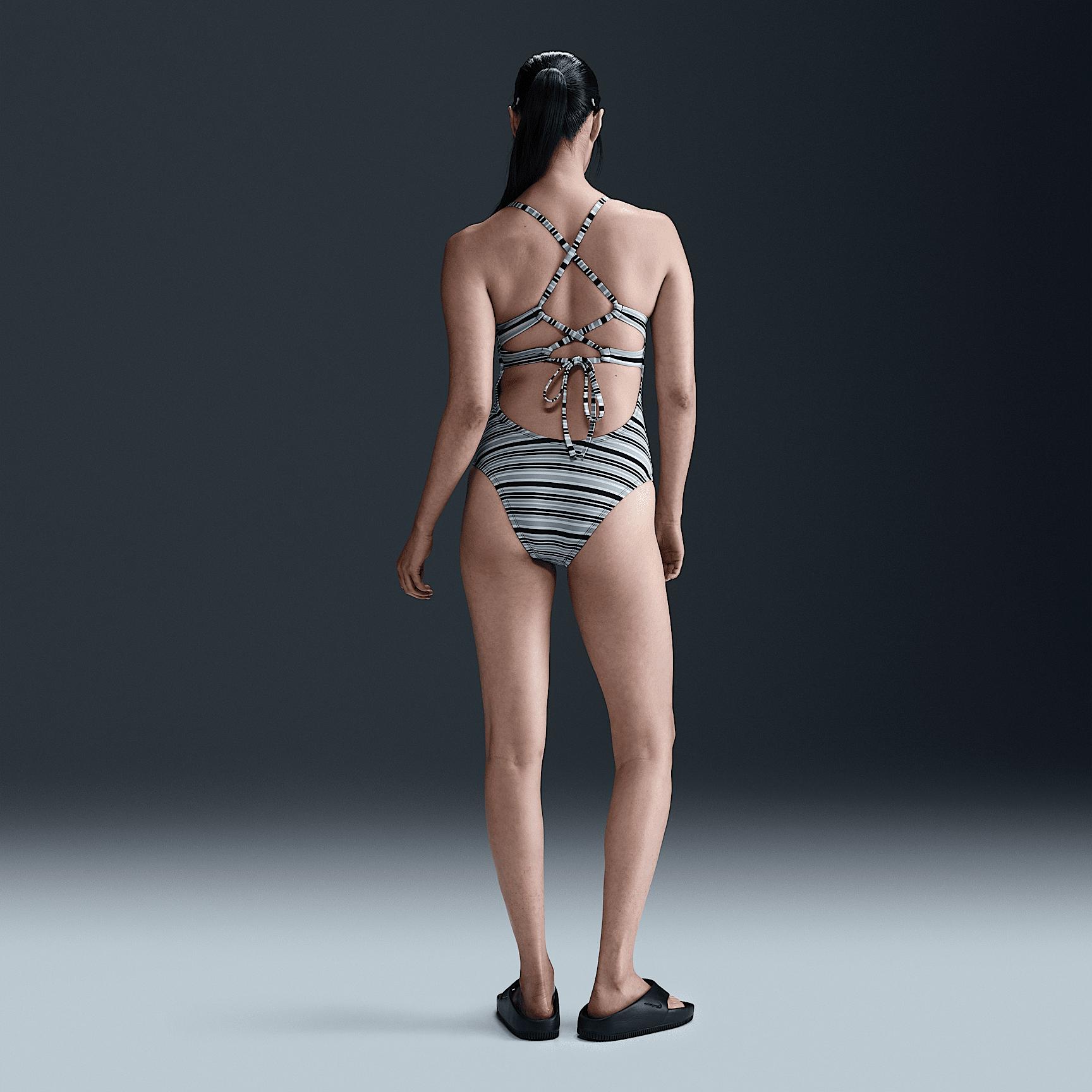 Nike Womens Swim Lace-Up One-Piece | NESSF286-001 Product Image
