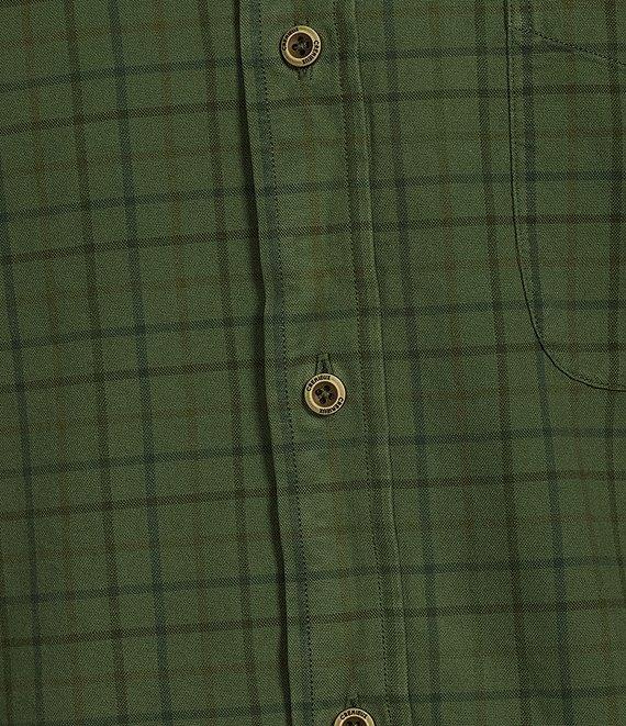 Cremieux Blue Label Classic Fit Medium Plaid Check Oxford Long Sleeve Woven Shirt Product Image