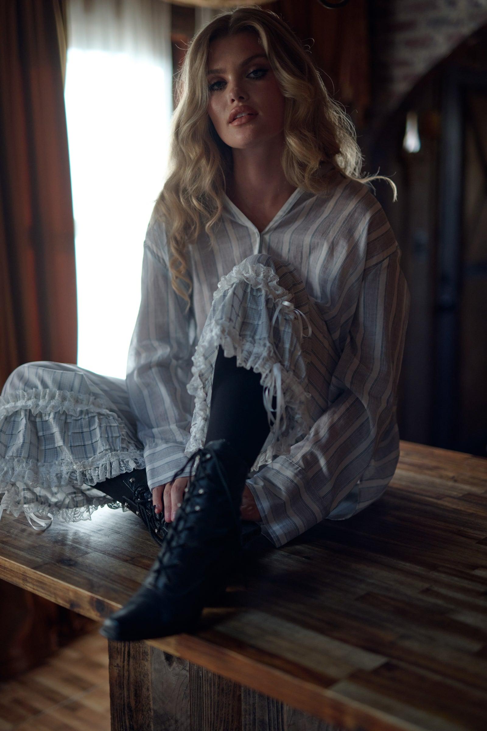 The Lake Stripe Pantalettes Product Image