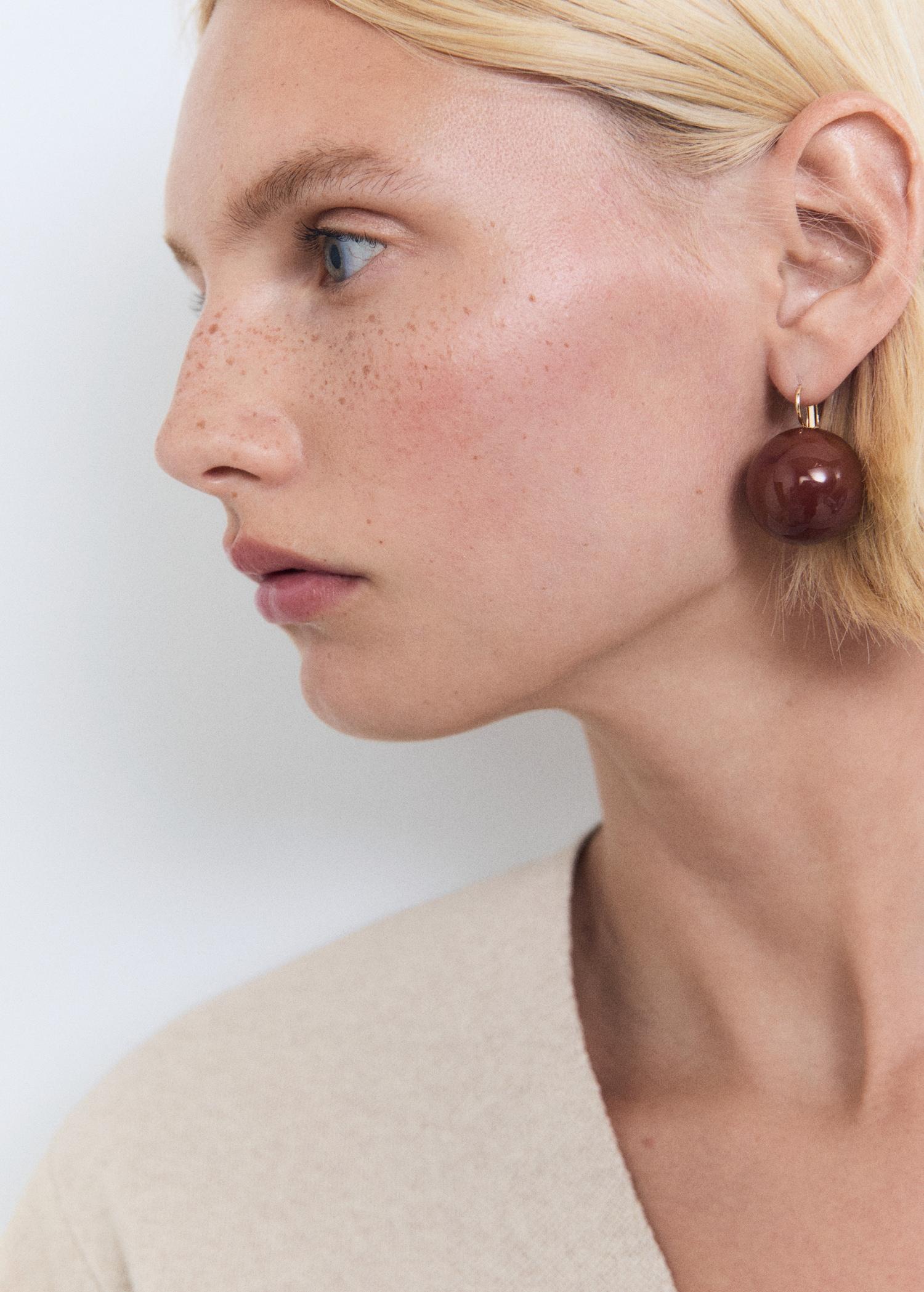 Fine-knit jacket with jewel buttons - Women | MANGO USA Product Image